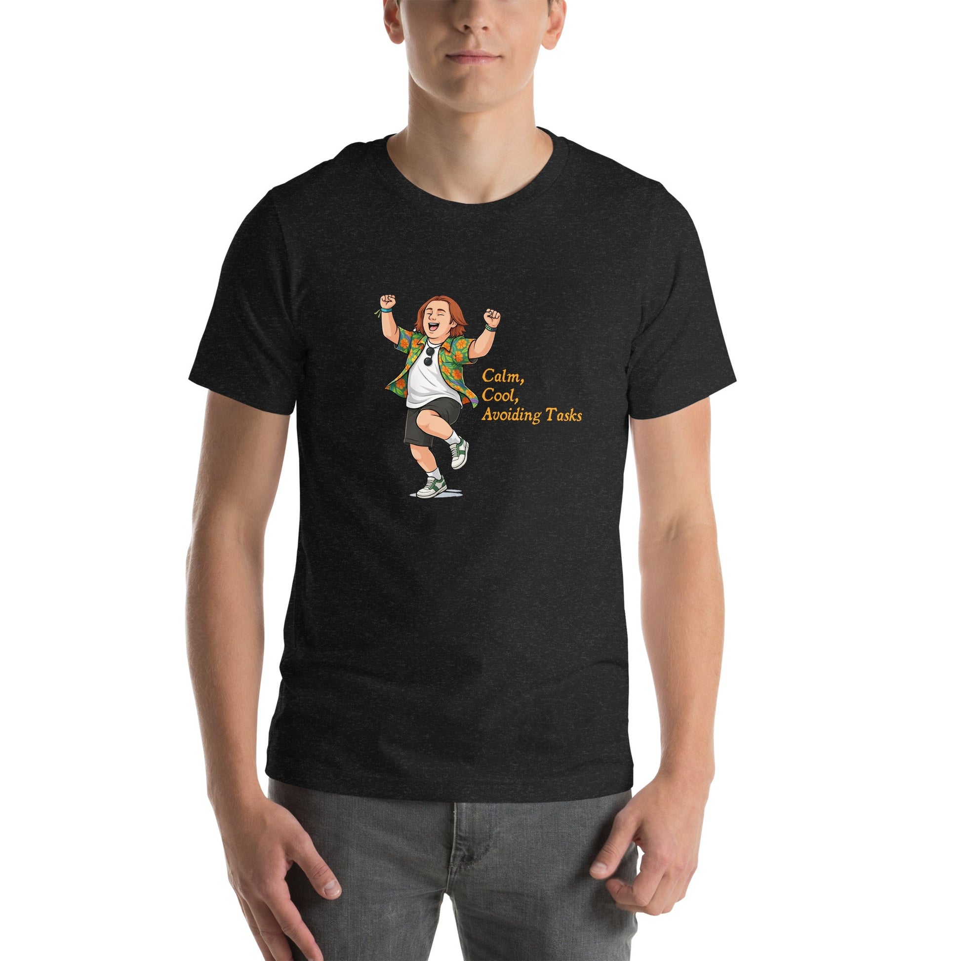 Lewis Capaldi Funny T-Shirt - Unisex Calm Cool Avoiding Tasks Design alcyone213k