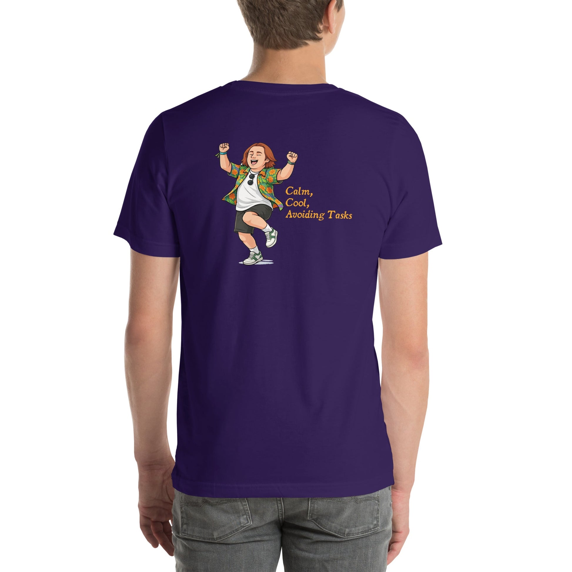Lewis Capaldi Funny T-Shirt - Unisex Calm Cool Avoiding Tasks Design alcyone213k