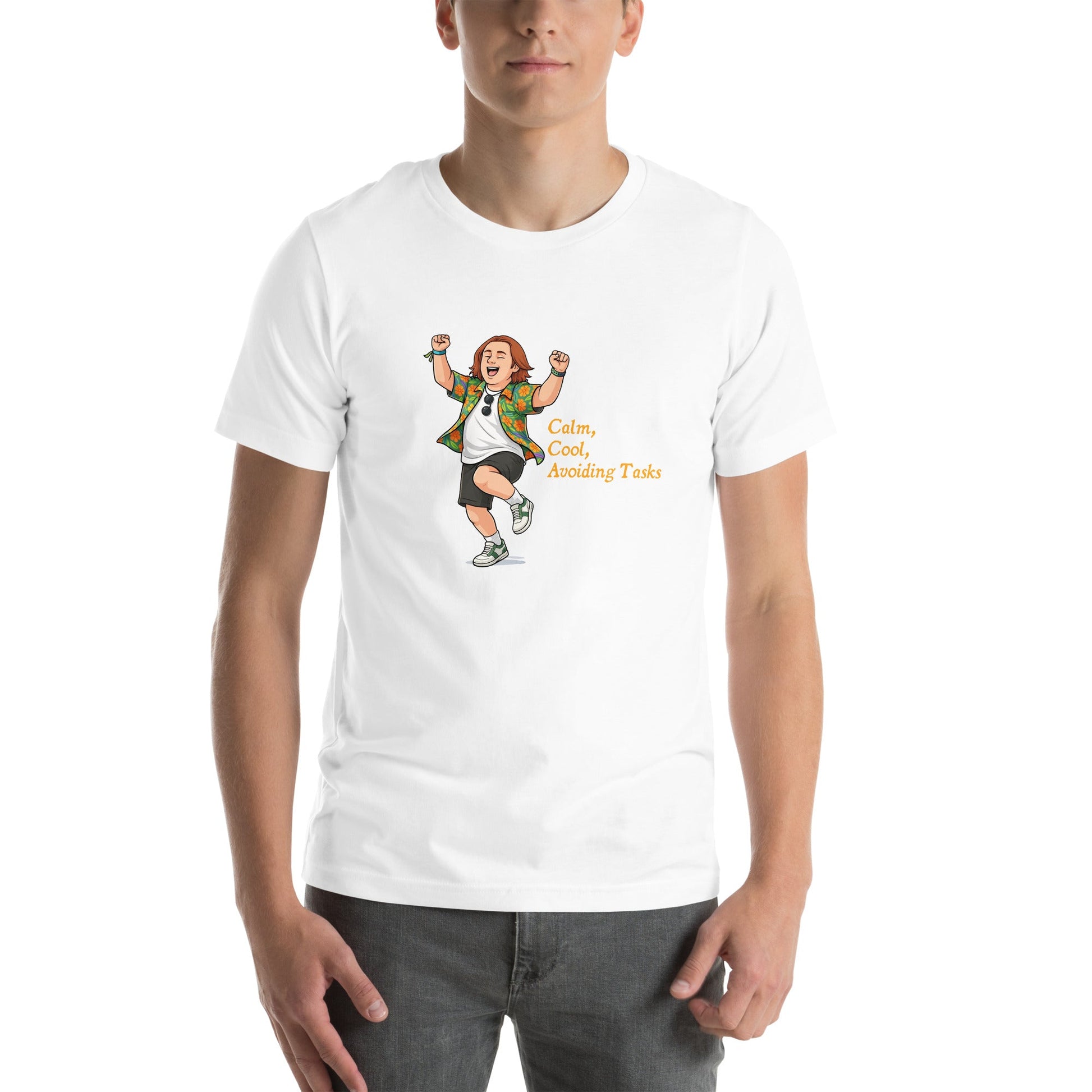 Lewis Capaldi Funny T-Shirt - Unisex Calm Cool Avoiding Tasks Design alcyone213k