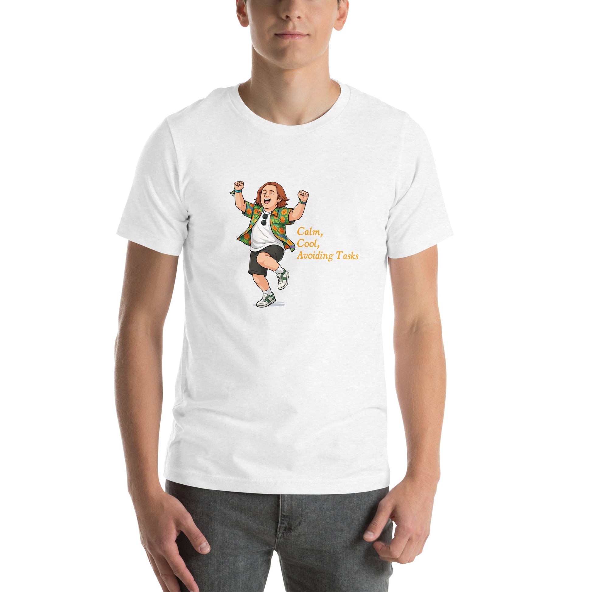 Lewis Capaldi Funny T-Shirt - Unisex Calm Cool Avoiding Tasks Design alcyone213k