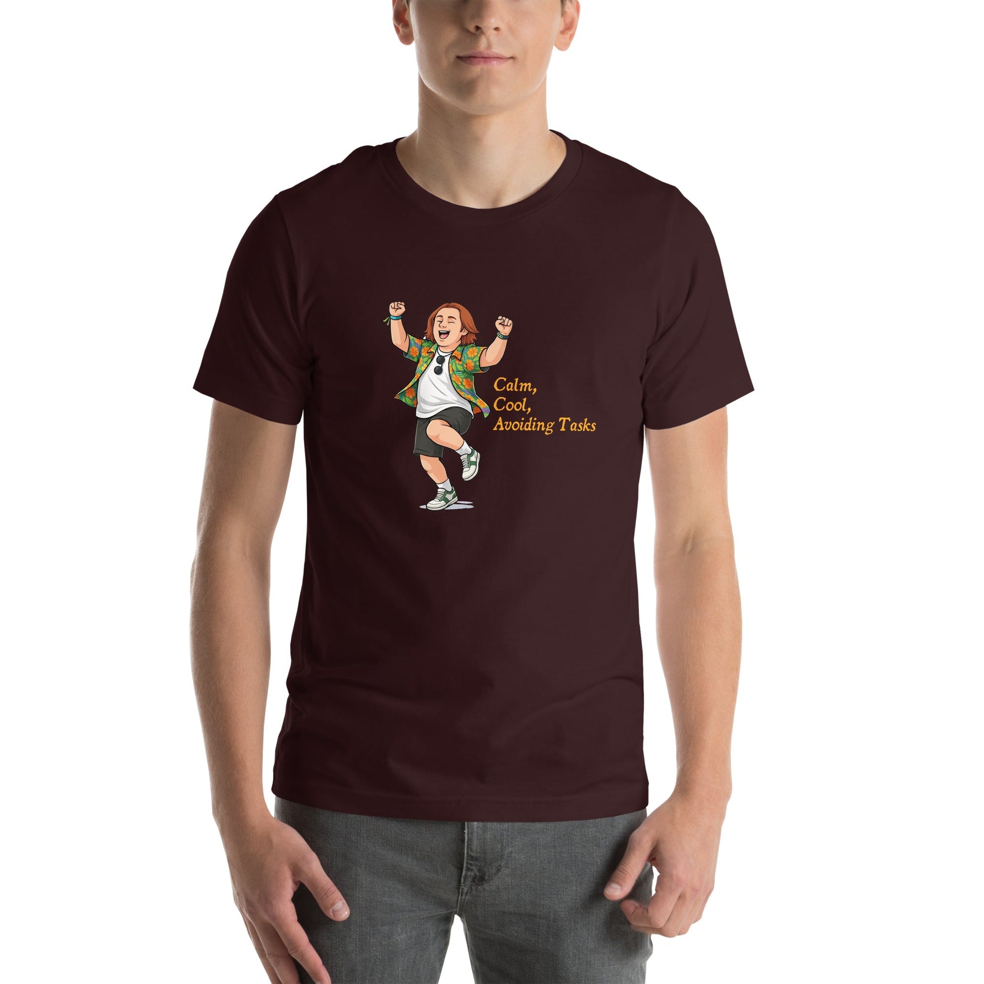 Lewis Capaldi Funny T-Shirt - Unisex Calm Cool Avoiding Tasks Design alcyone213k