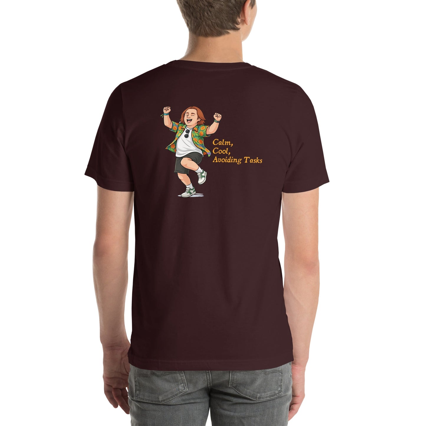 Lewis Capaldi Funny T-Shirt - Unisex Calm Cool Avoiding Tasks Design alcyone213k