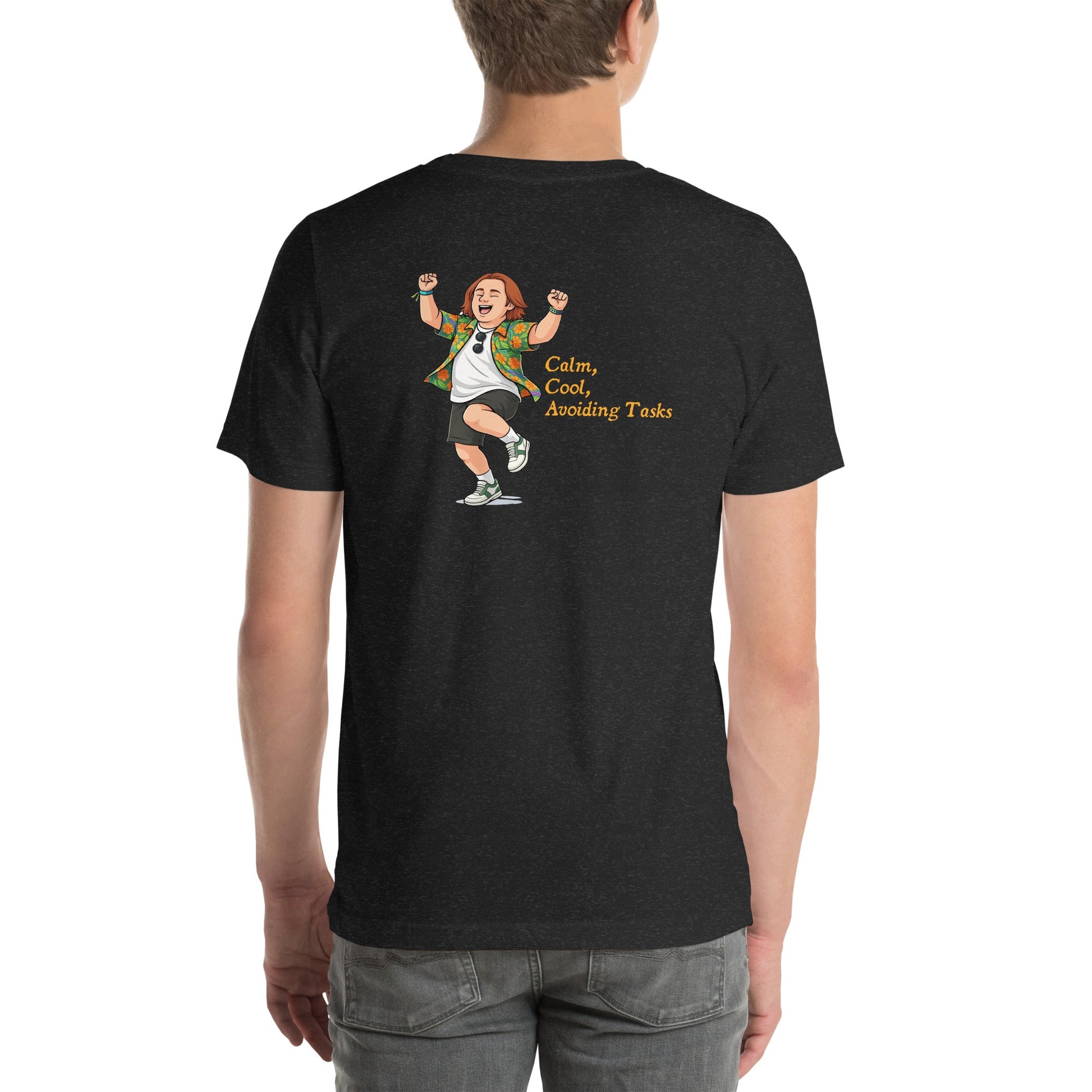 Lewis Capaldi Funny T-Shirt - Unisex Calm Cool Avoiding Tasks Design alcyone213k