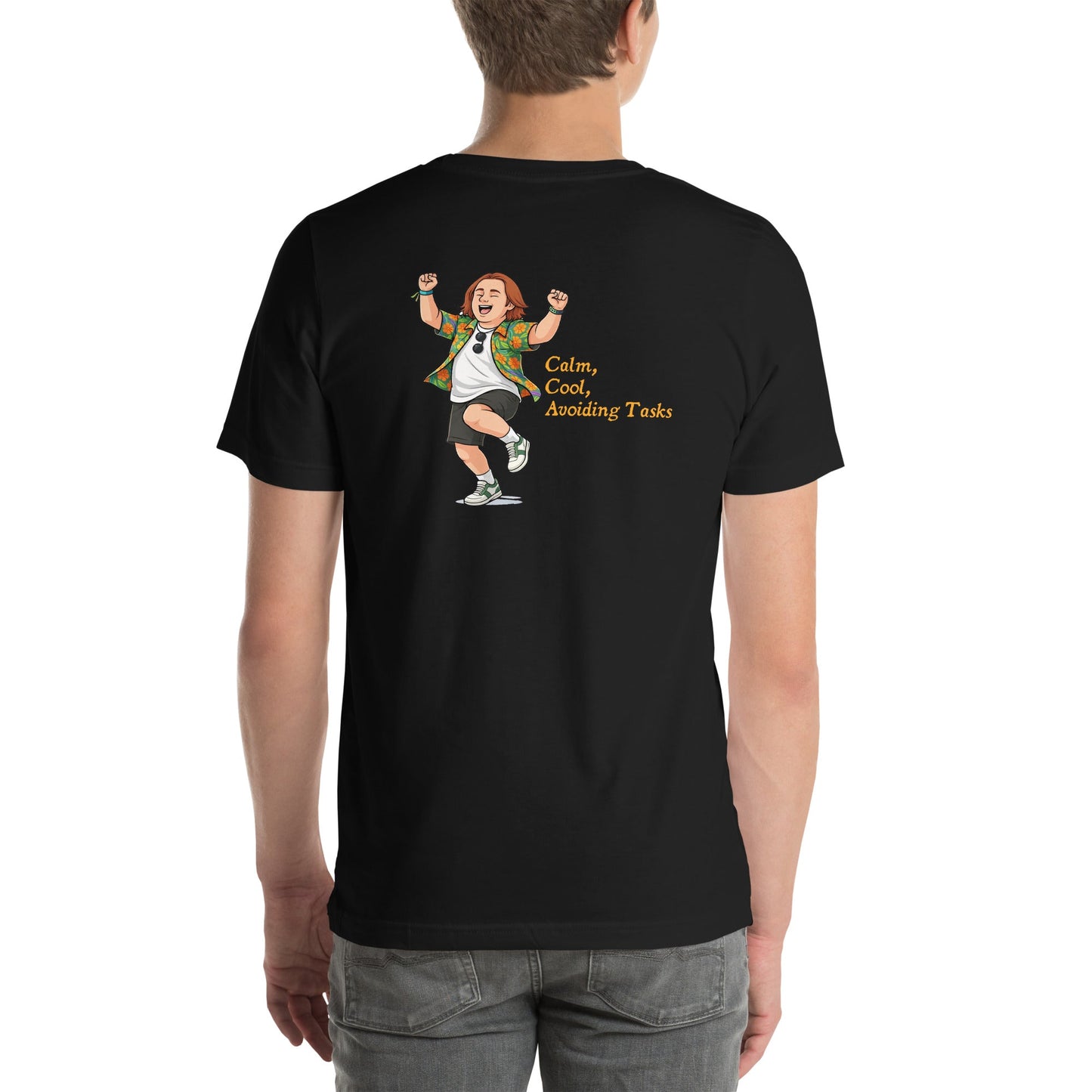 Lewis Capaldi Funny T-Shirt - Unisex Calm Cool Avoiding Tasks Design alcyone213k