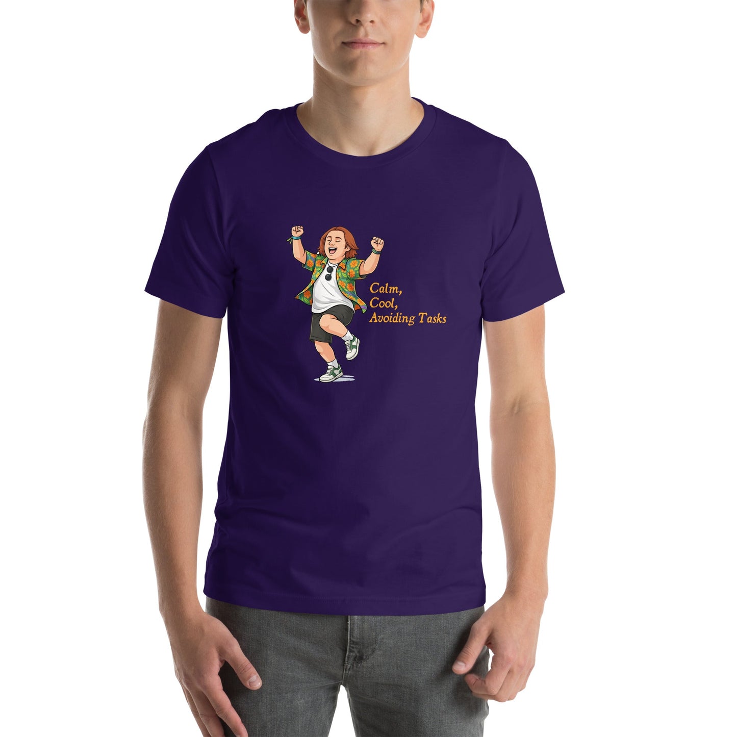 Lewis Capaldi Funny T-Shirt - Unisex Calm Cool Avoiding Tasks Design alcyone213k