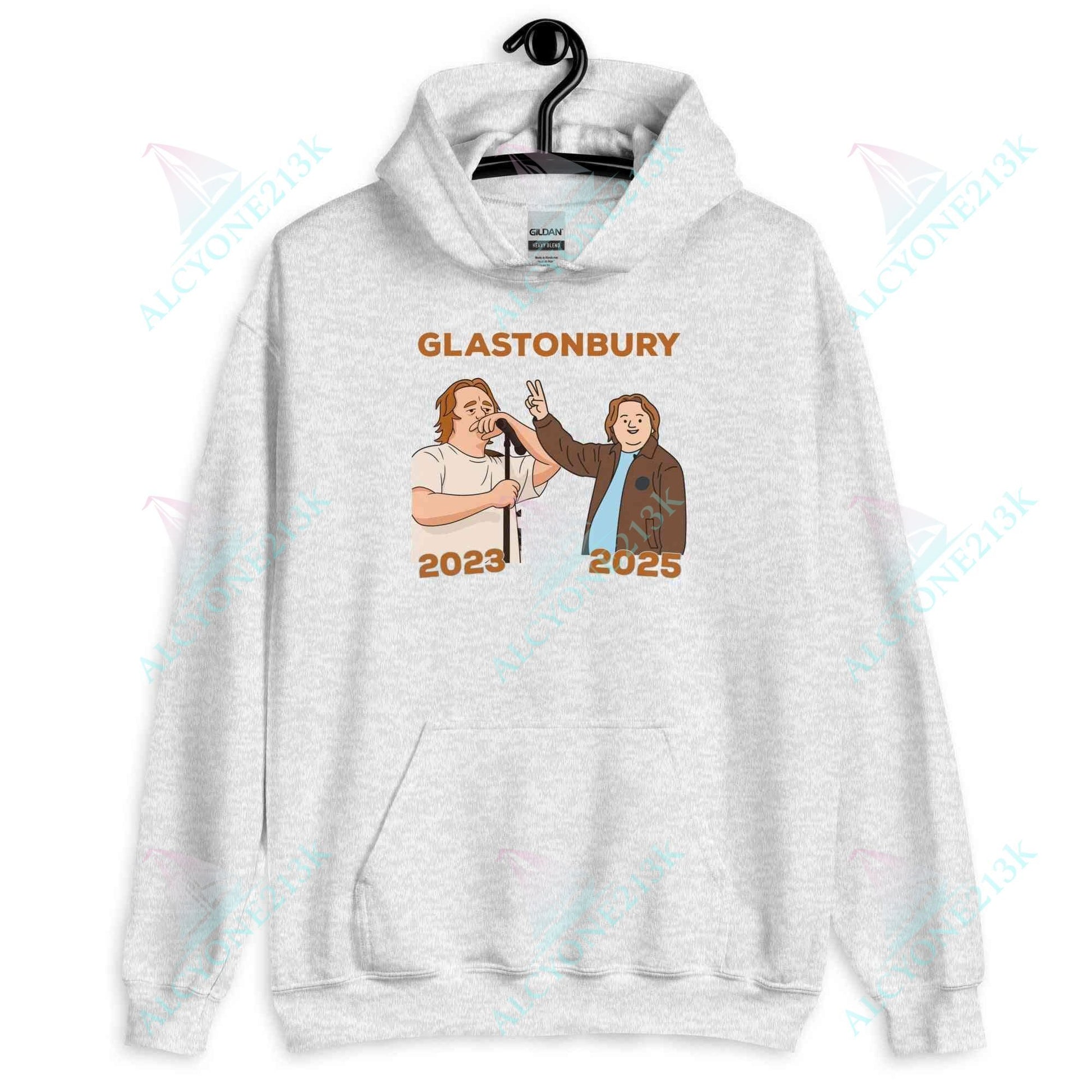 Lewis Capaldi Glastonbury Special Hoodie - Unisex Eco-Friendly Cotton Blend alcyone213k