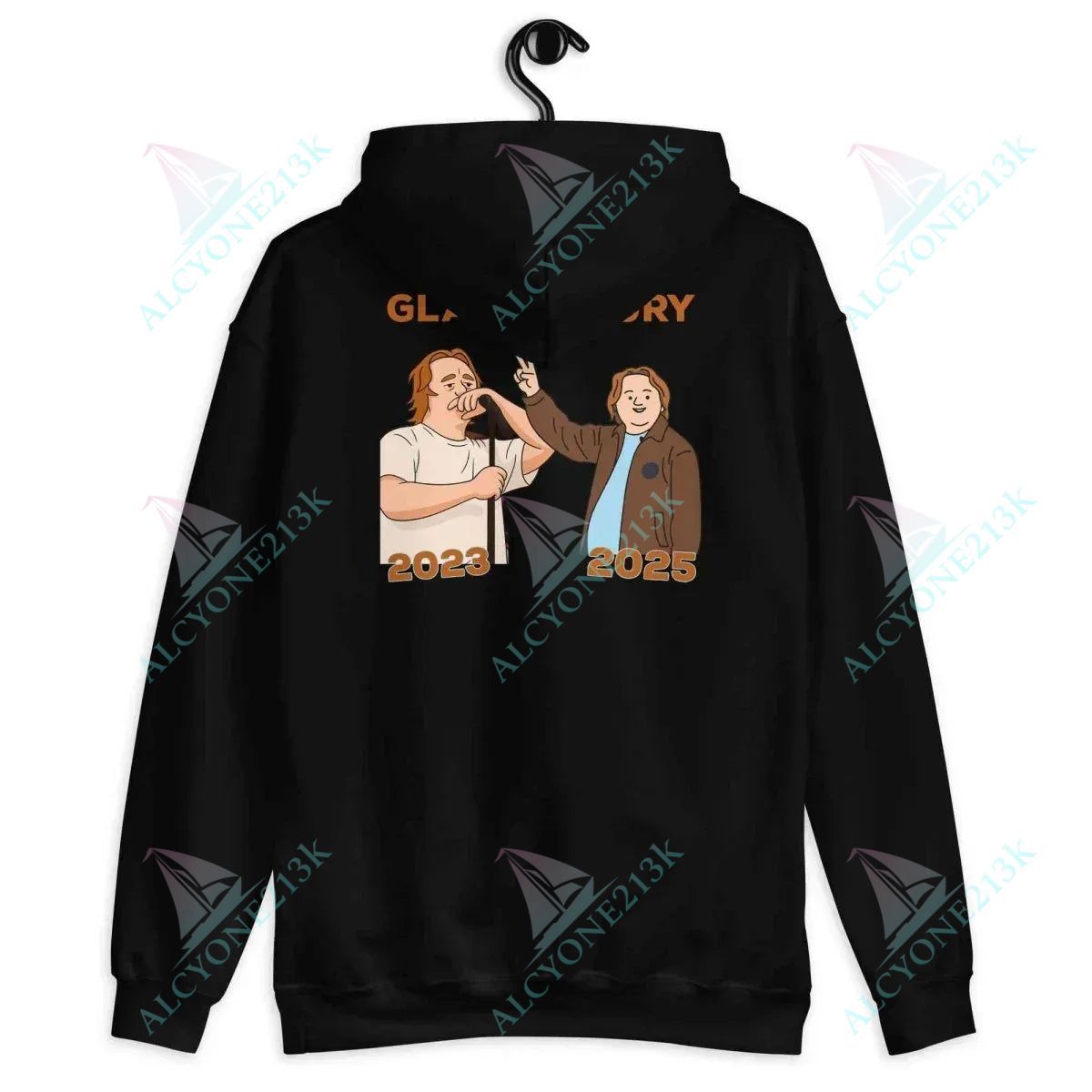Lewis Capaldi Glastonbury Special Hoodie - Unisex Eco-Friendly Cotton Blend alcyone213k