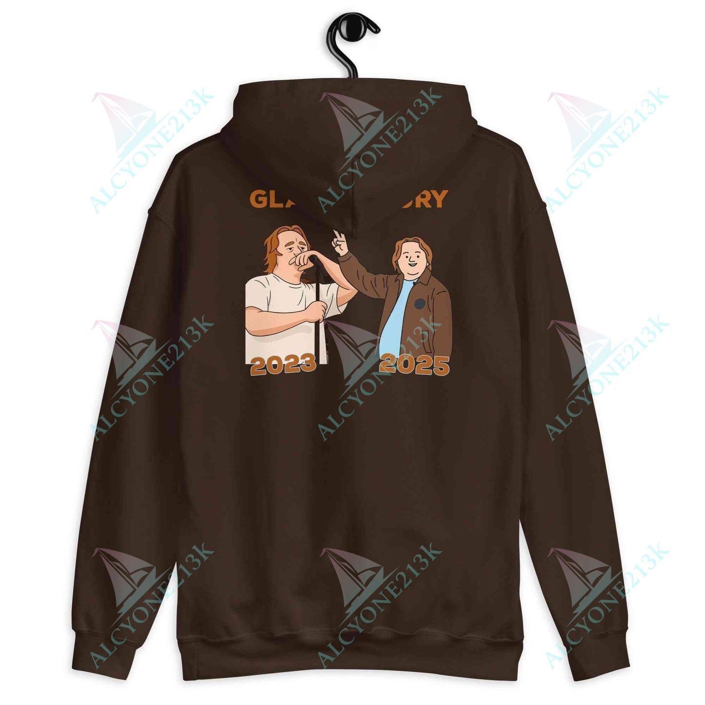 Lewis Capaldi Glastonbury Special Hoodie - Unisex Eco-Friendly Cotton Blend alcyone213k