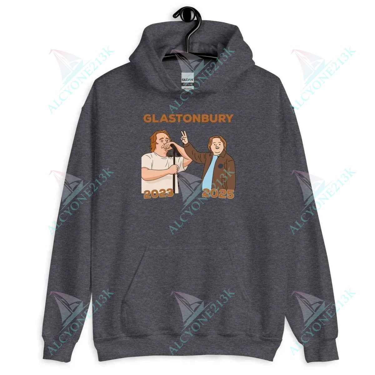 Lewis Capaldi Glastonbury Special Hoodie - Unisex Eco-Friendly Cotton Blend alcyone213k