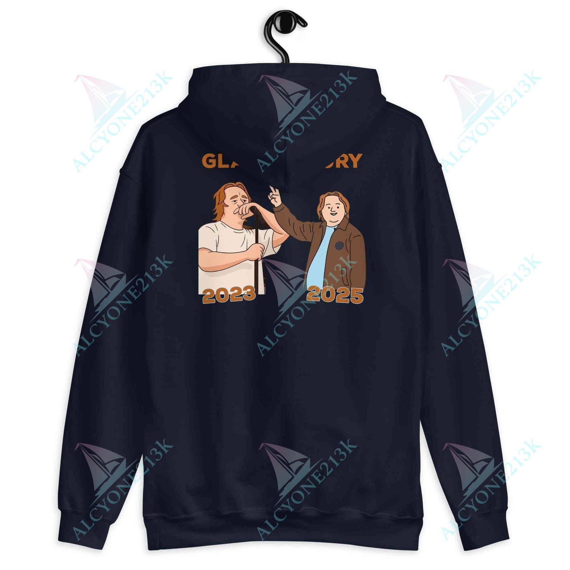 Lewis Capaldi Glastonbury Special Hoodie - Unisex Eco-Friendly Cotton Blend alcyone213k