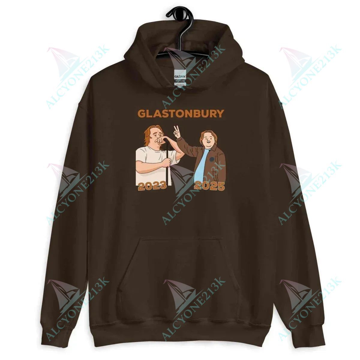 Lewis Capaldi Glastonbury Special Hoodie - Unisex Eco-Friendly Cotton Blend alcyone213k