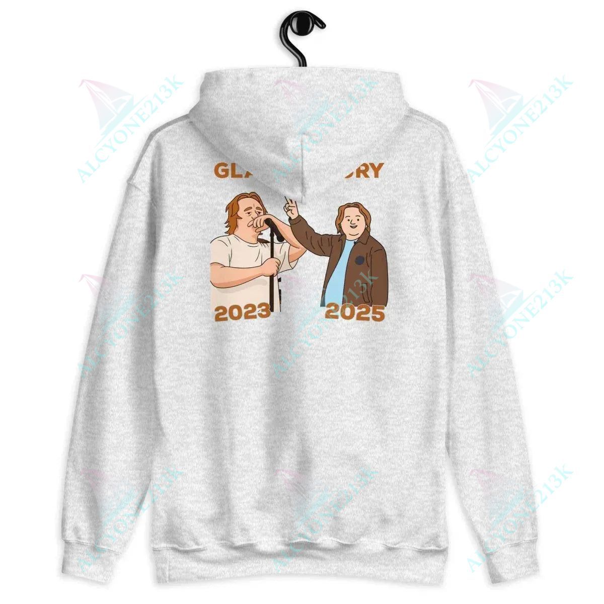 Lewis Capaldi Glastonbury Special Hoodie - Unisex Eco-Friendly Cotton Blend alcyone213k