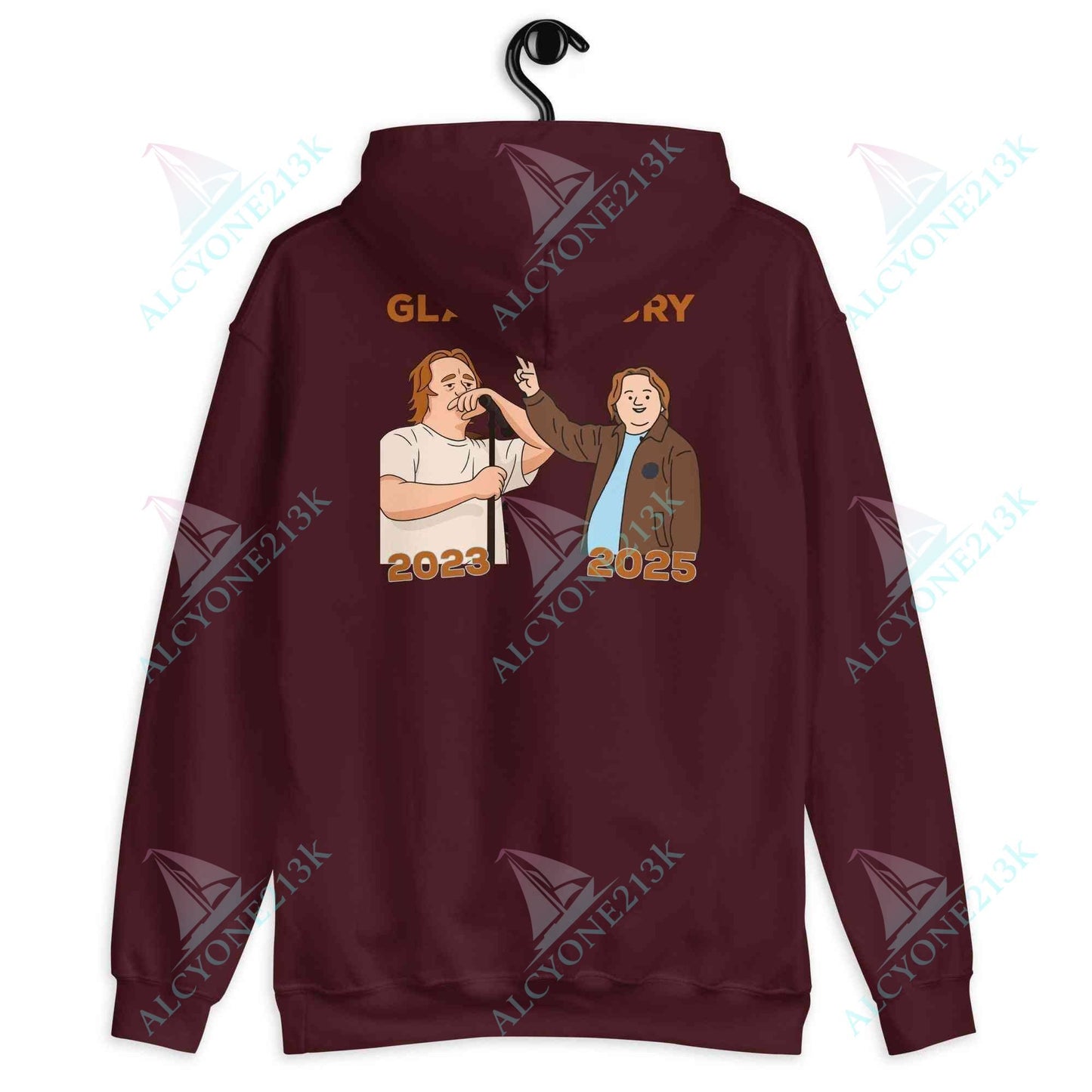 Lewis Capaldi Glastonbury Special Hoodie - Unisex Eco-Friendly Cotton Blend alcyone213k