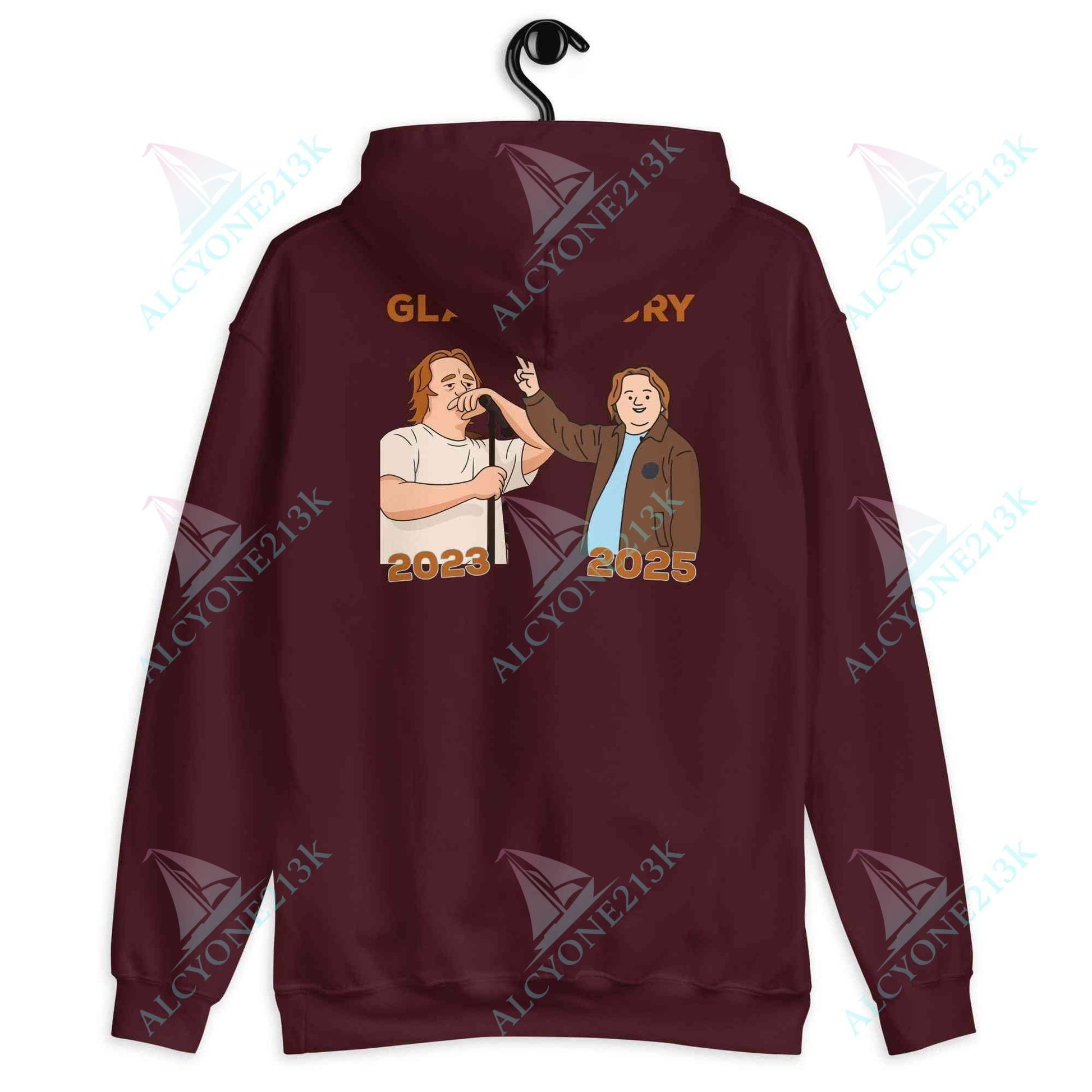 Lewis Capaldi Glastonbury Special Hoodie - Unisex Eco-Friendly Cotton Blend alcyone213k