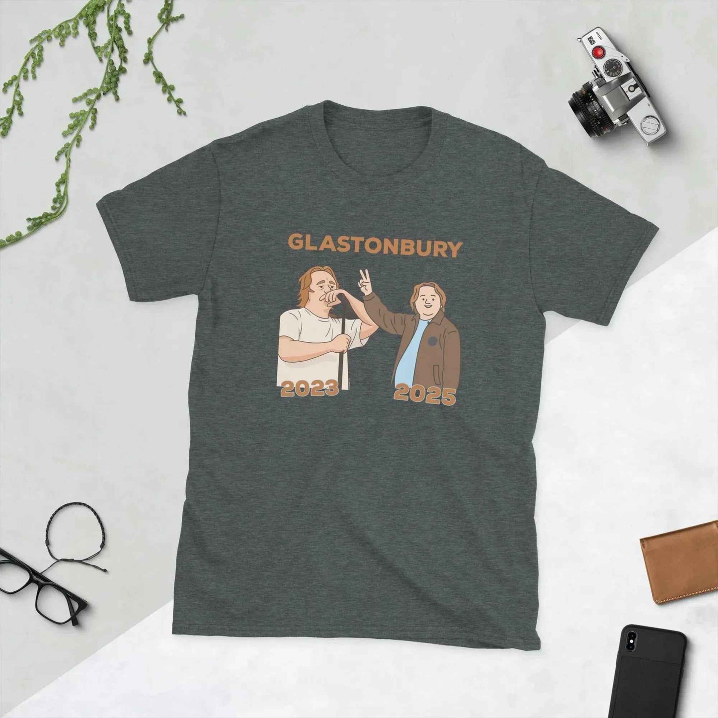 Lewis Capaldi Glastonbury T-Shirt | Sustainable Cotton Unisex Fan Apparel alcyone213k