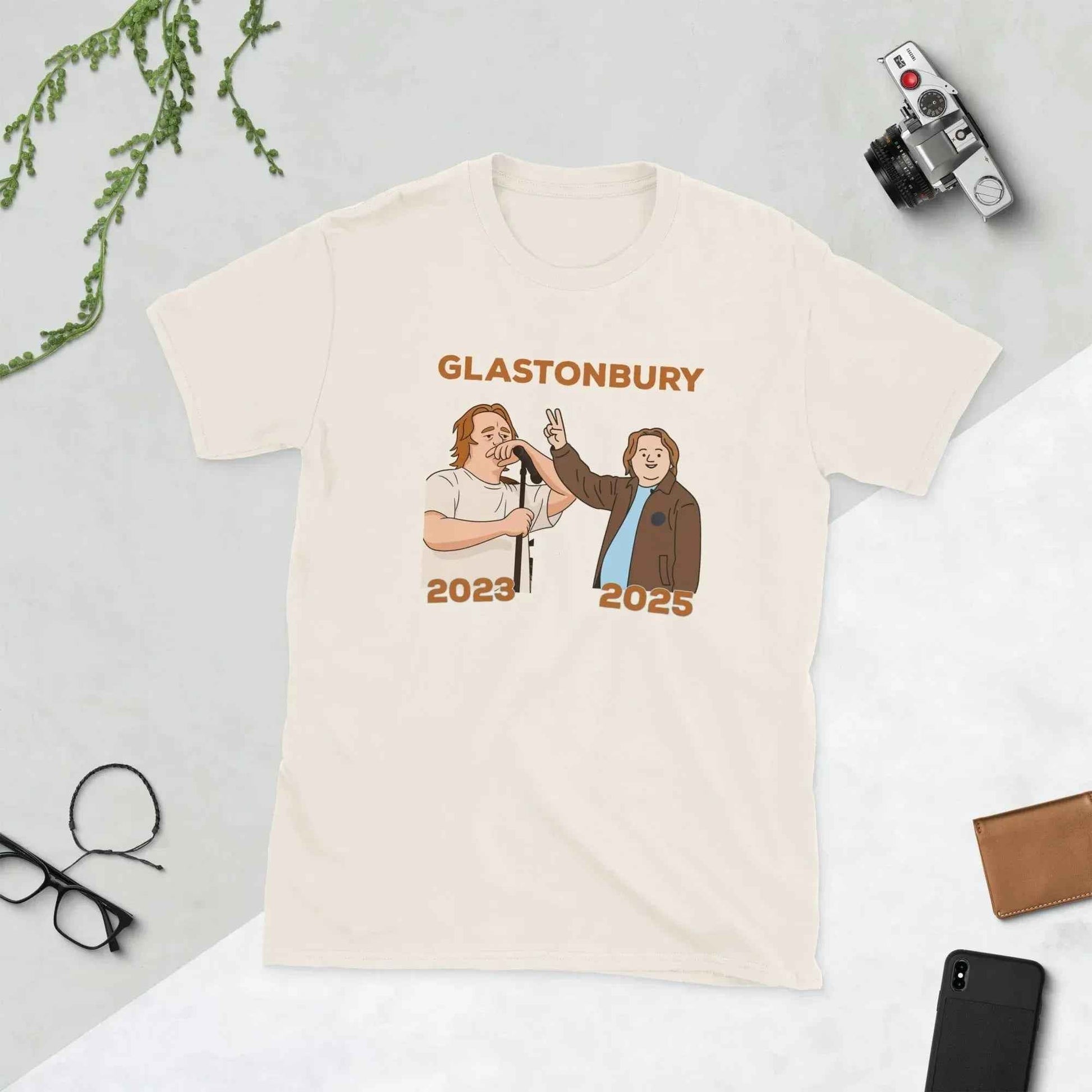 Lewis Capaldi Glastonbury T-Shirt | Sustainable Cotton Unisex Fan Apparel alcyone213k