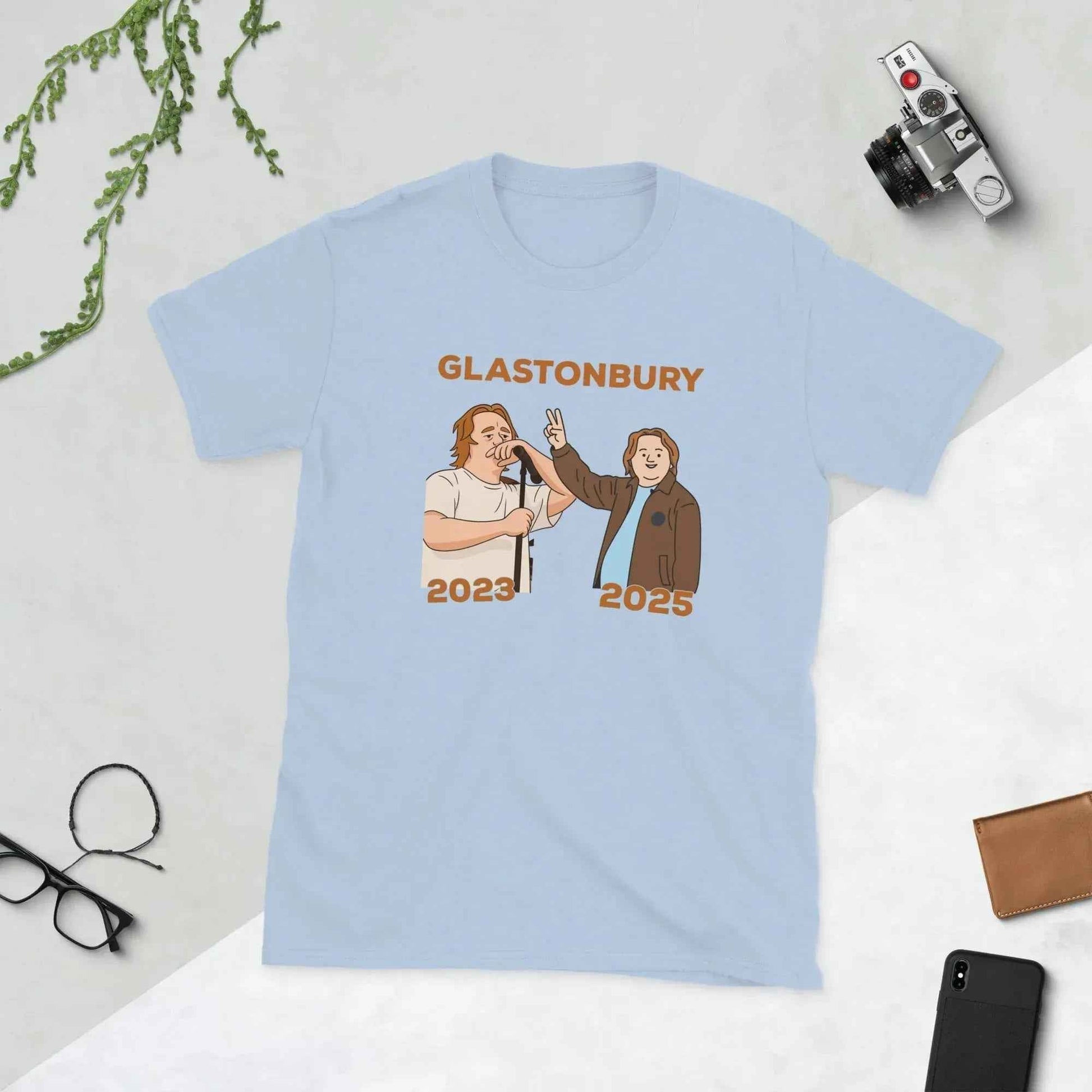 Lewis Capaldi Glastonbury T-Shirt | Sustainable Cotton Unisex Fan Apparel alcyone213k