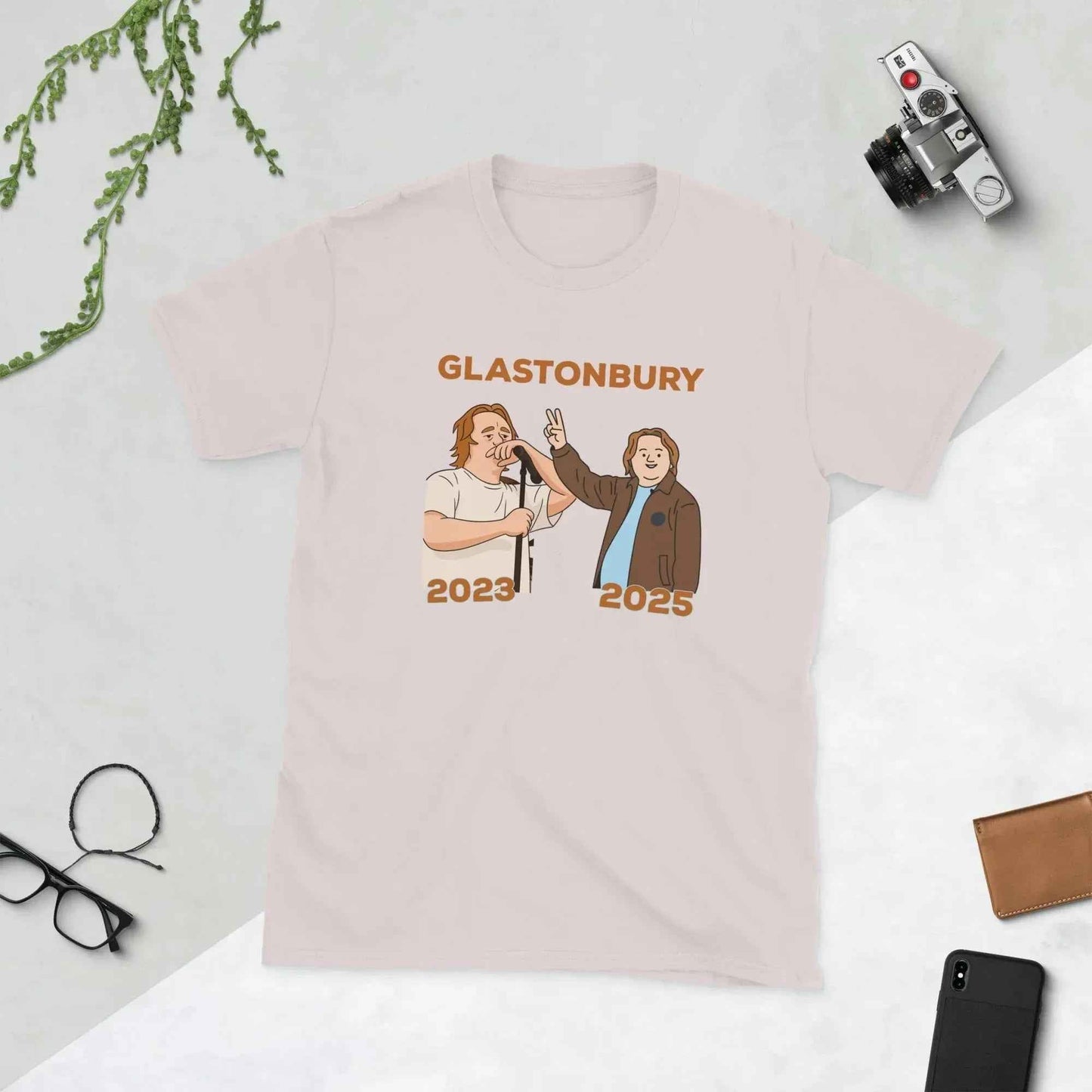 Lewis Capaldi Glastonbury T-Shirt | Sustainable Cotton Unisex Fan Apparel alcyone213k