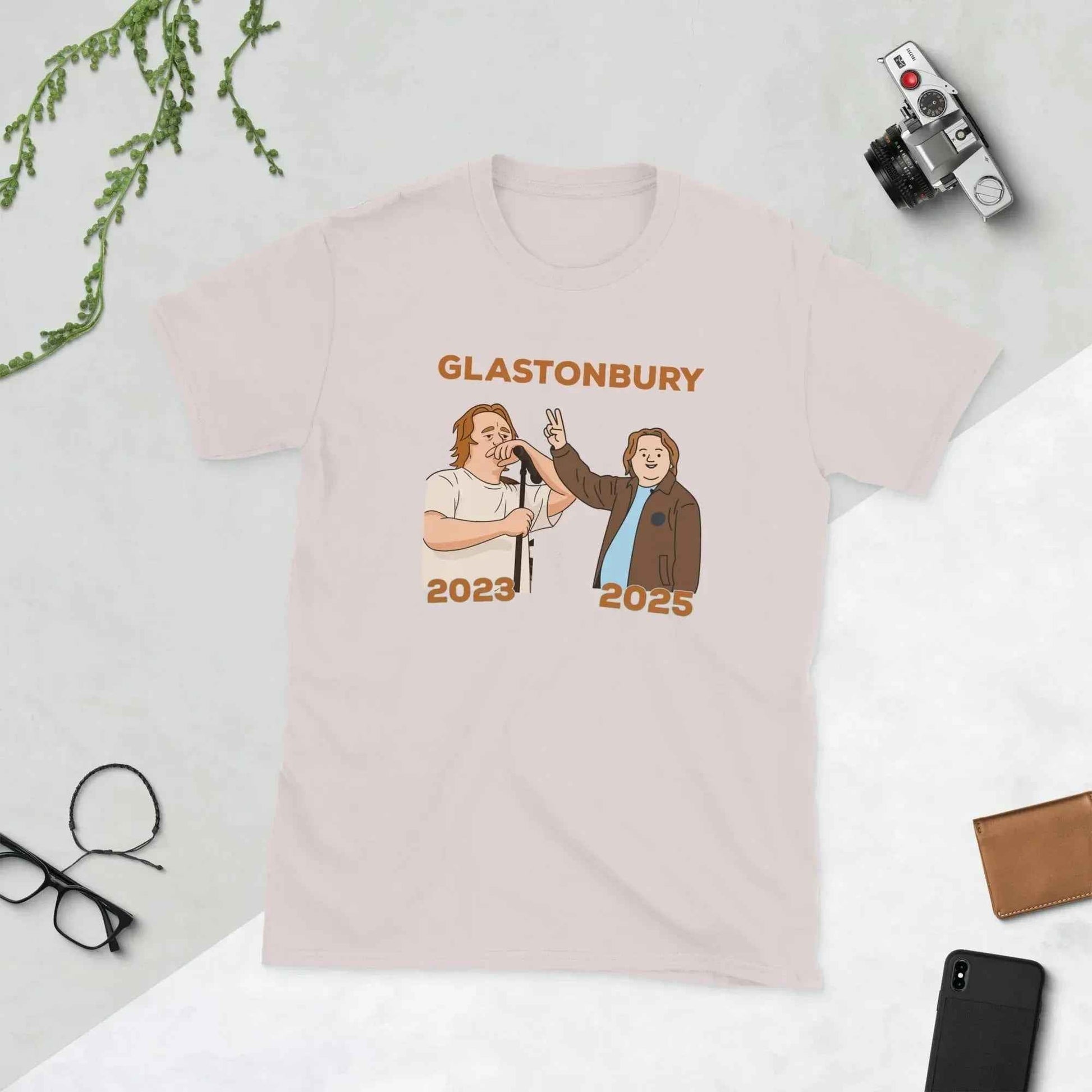 Lewis Capaldi Glastonbury T-Shirt | Sustainable Cotton Unisex Fan Apparel alcyone213k