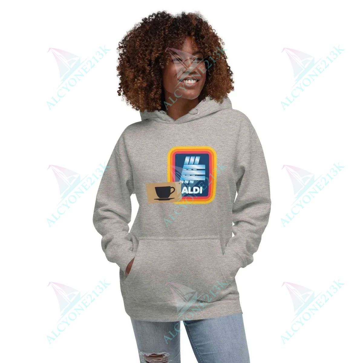 Lewis Capaldi Hoodie - Aldi Design Fan Merch | Unisex Casual Wear - Capaldi on a Aldi alcyone213k