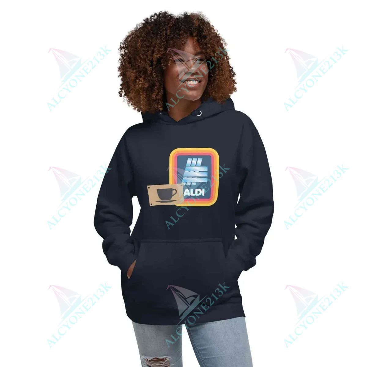 Lewis Capaldi Hoodie - Aldi Design Fan Merch | Unisex Casual Wear - Capaldi on a Aldi alcyone213k