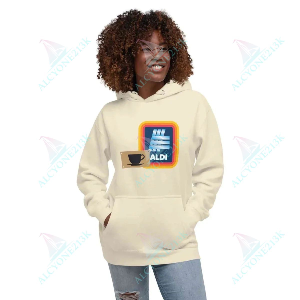 Lewis Capaldi Hoodie - Aldi Design Fan Merch | Unisex Casual Wear - Capaldi on a Aldi alcyone213k