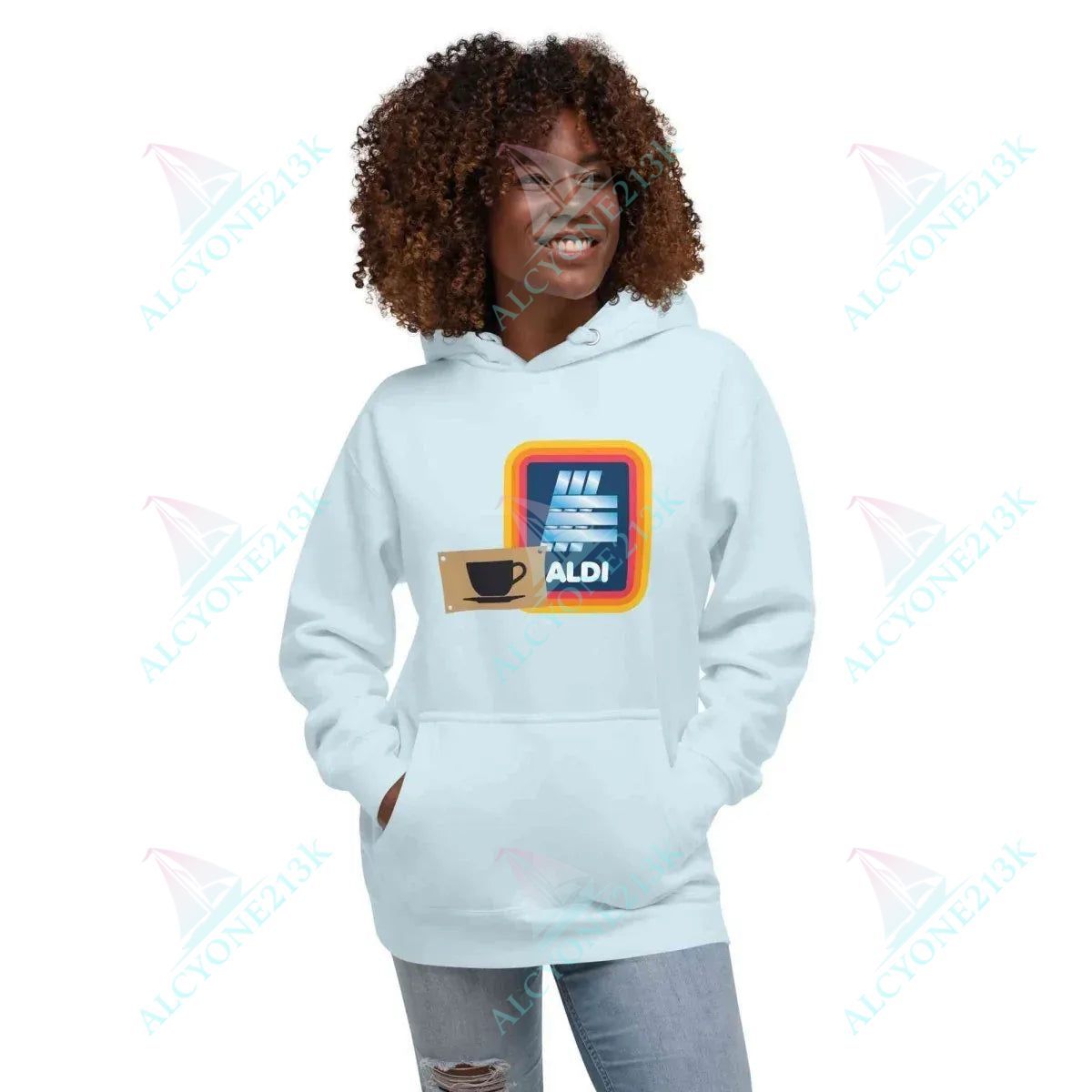 Lewis Capaldi Hoodie - Aldi Design Fan Merch | Unisex Casual Wear - Capaldi on a Aldi alcyone213k