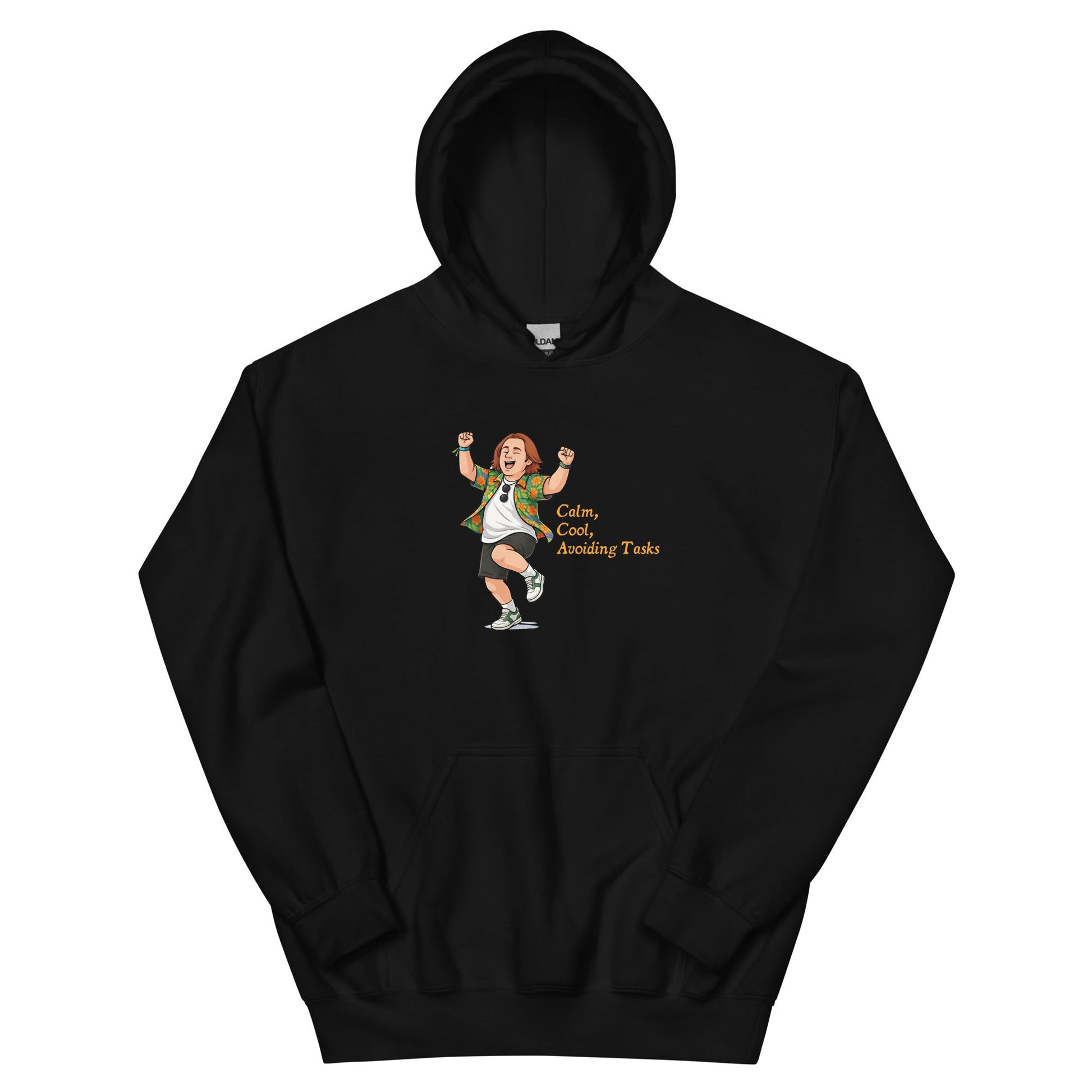 Lewis Capaldi Hoodie - Calm Cool Avoiding Tasks - Funny Quotes Unisex Sweatshirt alcyone213k