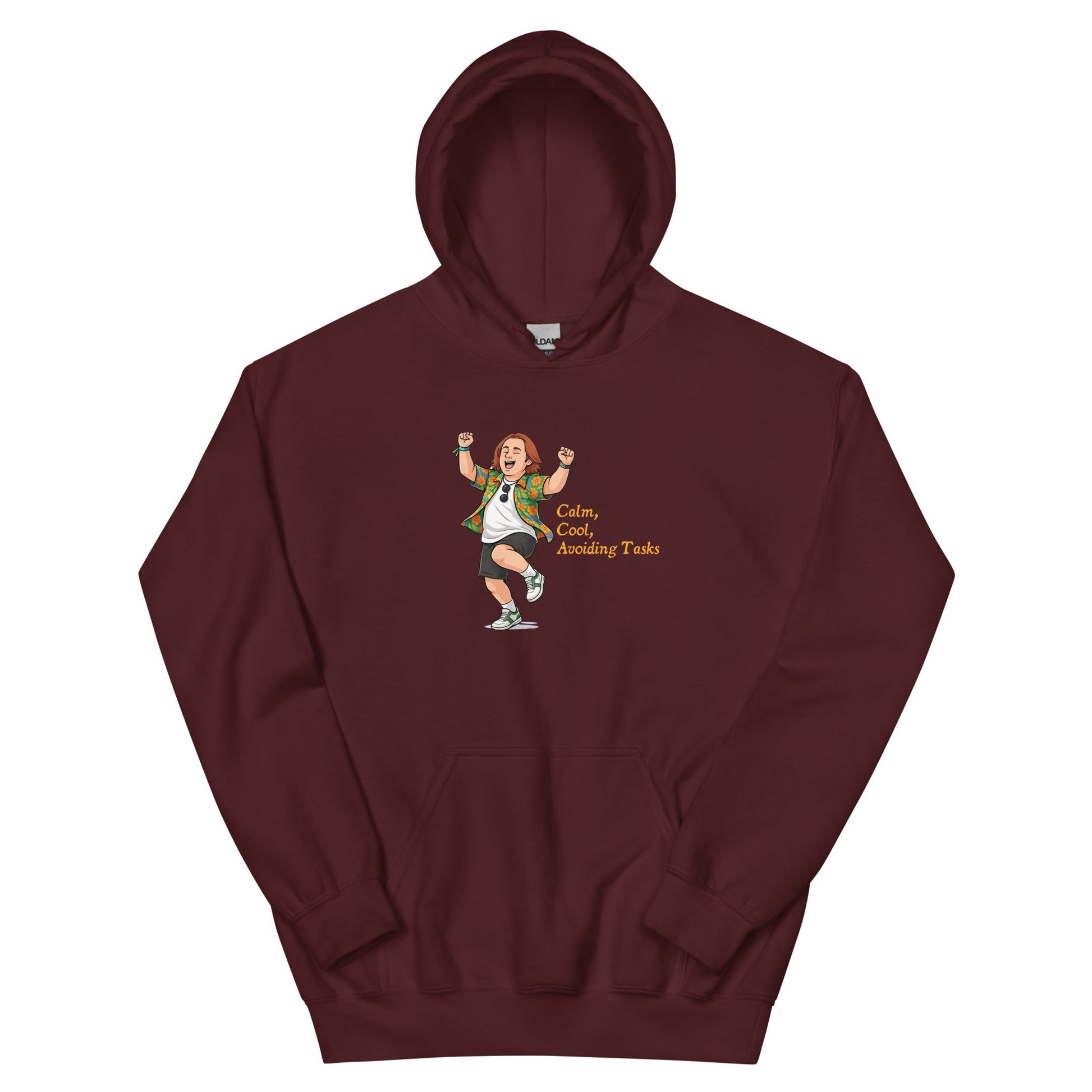 Lewis Capaldi Hoodie - Calm Cool Avoiding Tasks - Funny Quotes Unisex Sweatshirt alcyone213k