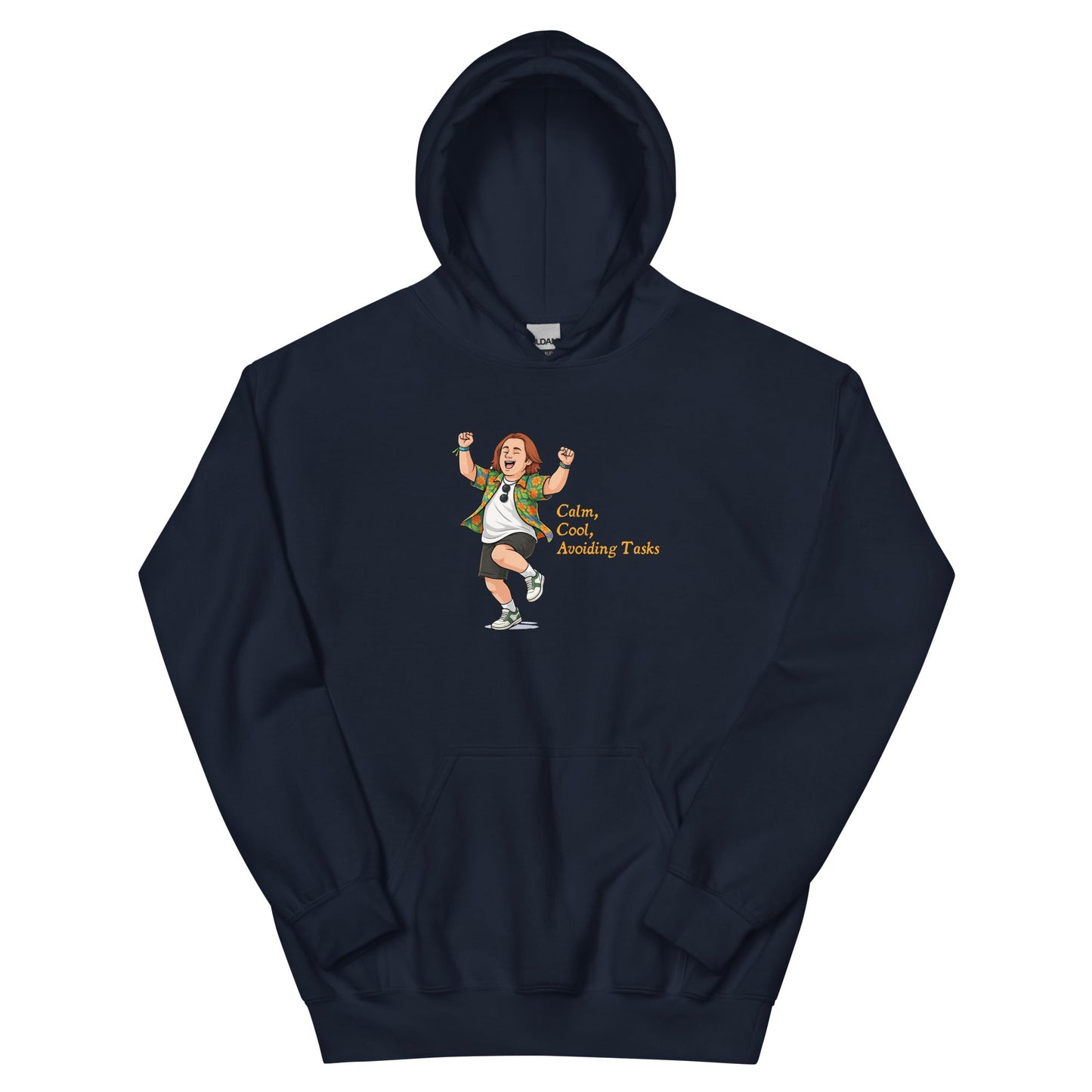 Lewis Capaldi Hoodie - Calm Cool Avoiding Tasks - Funny Quotes Unisex Sweatshirt alcyone213k