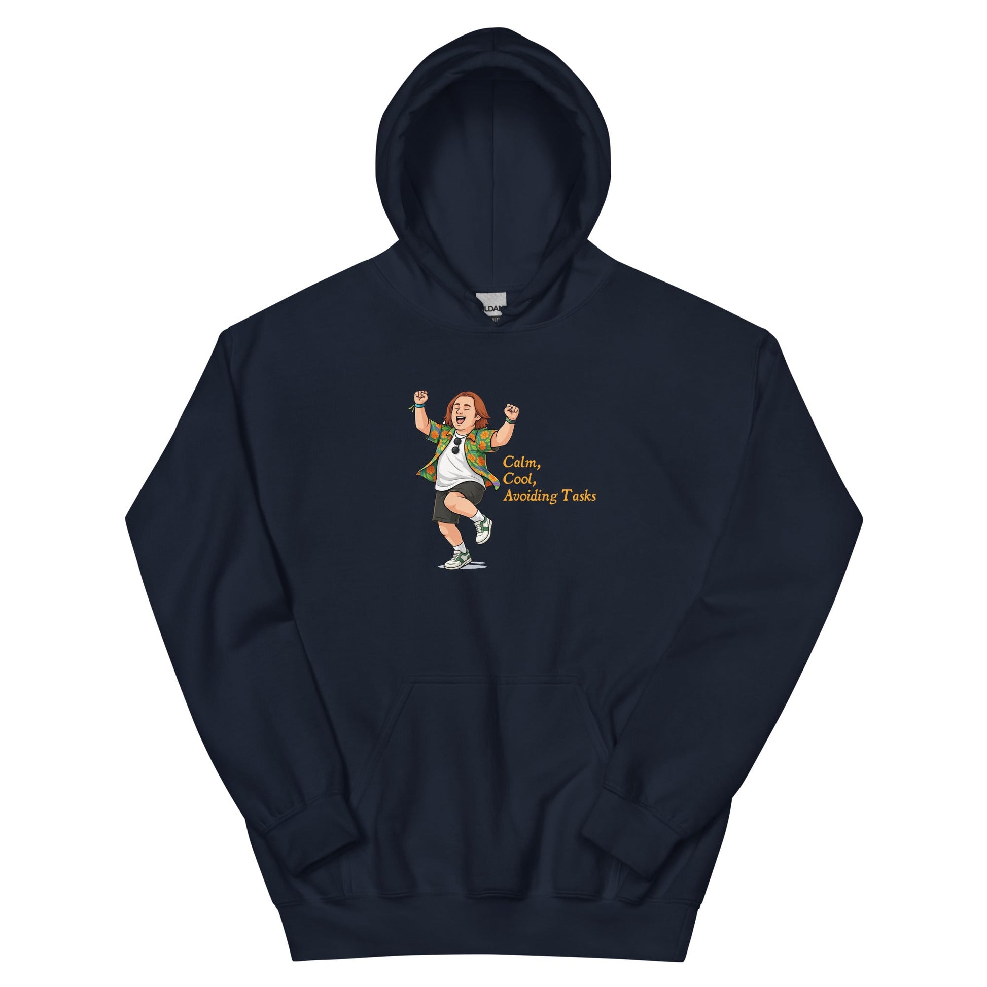 Lewis Capaldi Hoodie - Calm Cool Avoiding Tasks - Funny Quotes Unisex Sweatshirt alcyone213k