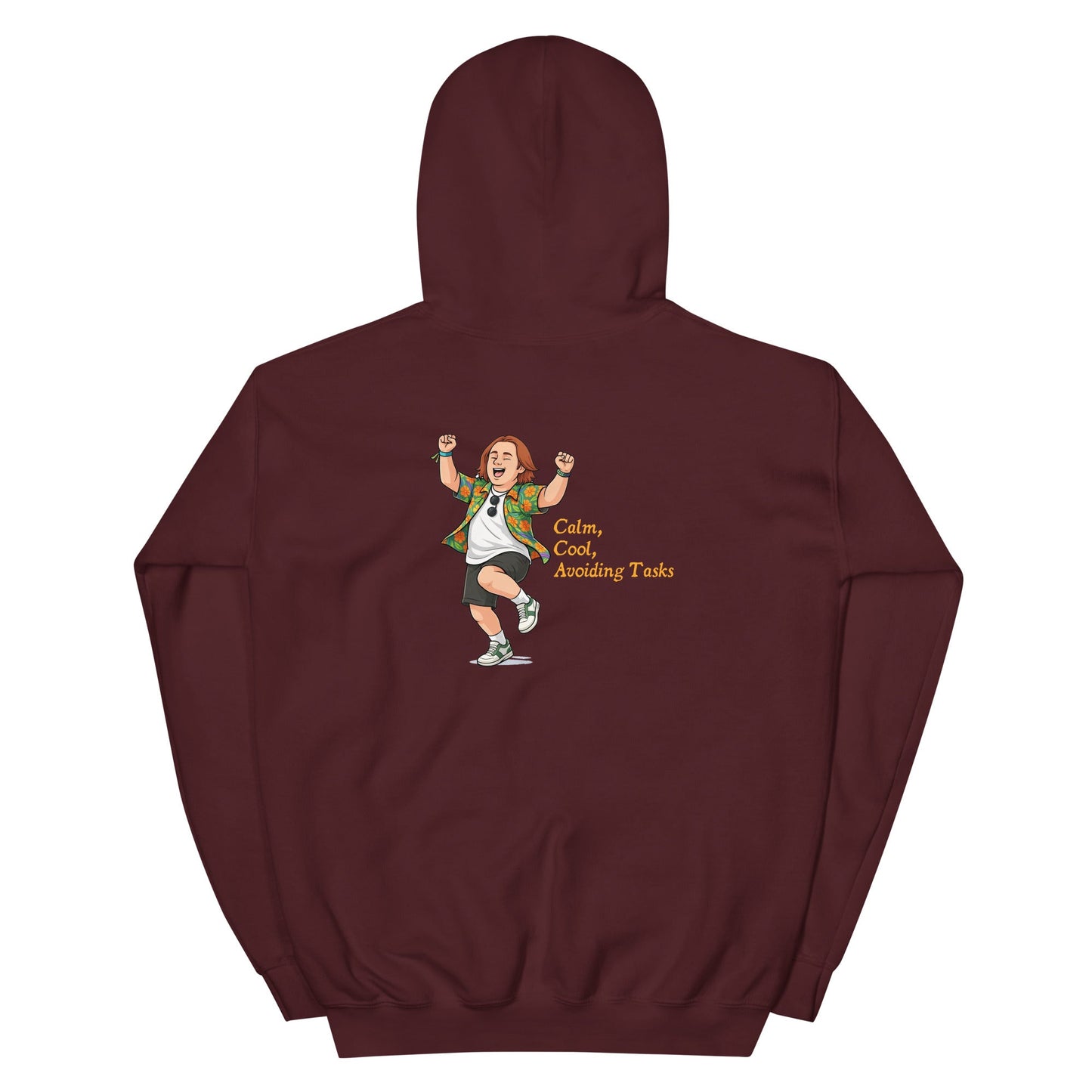 Lewis Capaldi Hoodie - Calm Cool Avoiding Tasks - Funny Quotes Unisex Sweatshirt alcyone213k