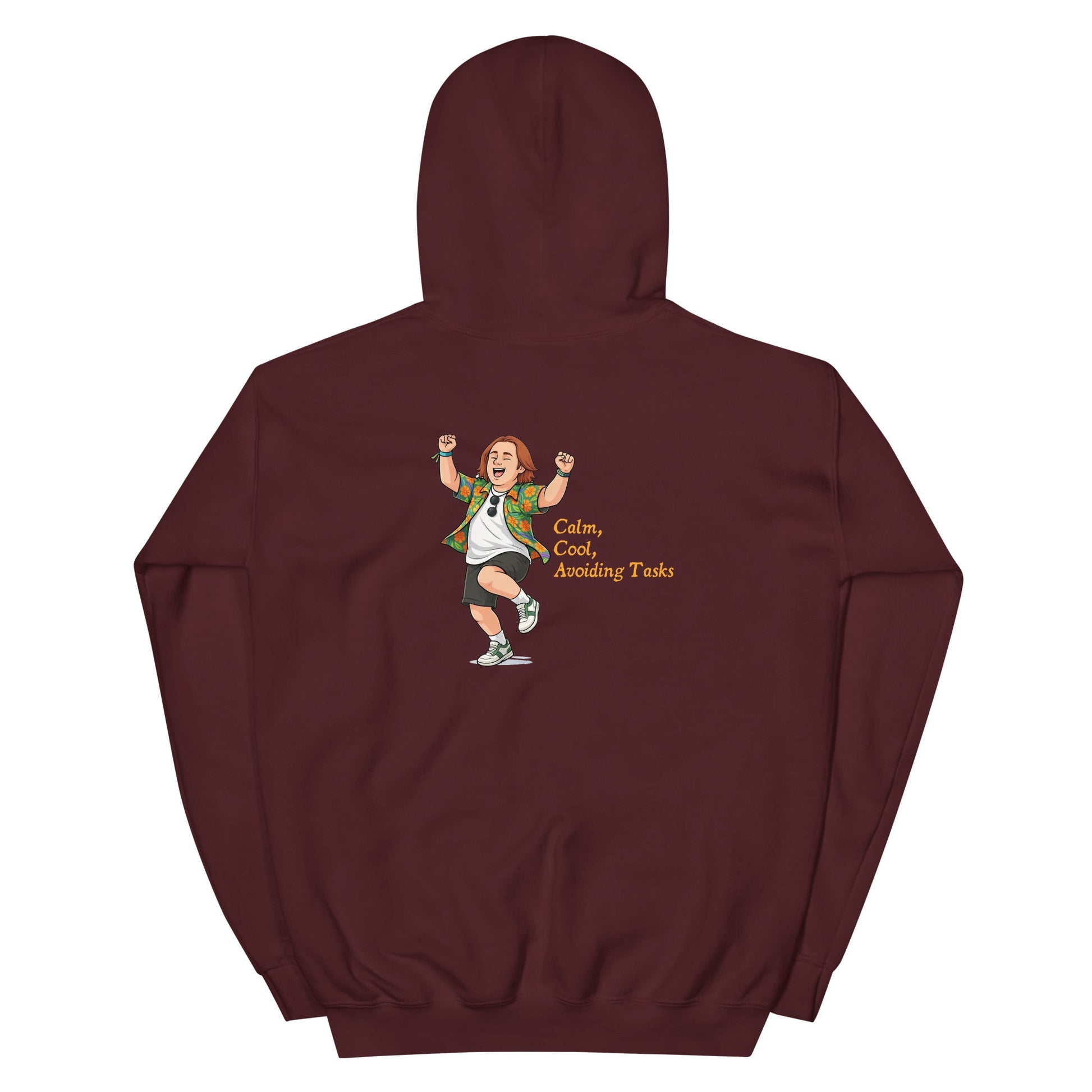 Lewis Capaldi Hoodie - Calm Cool Avoiding Tasks - Funny Quotes Unisex Sweatshirt alcyone213k