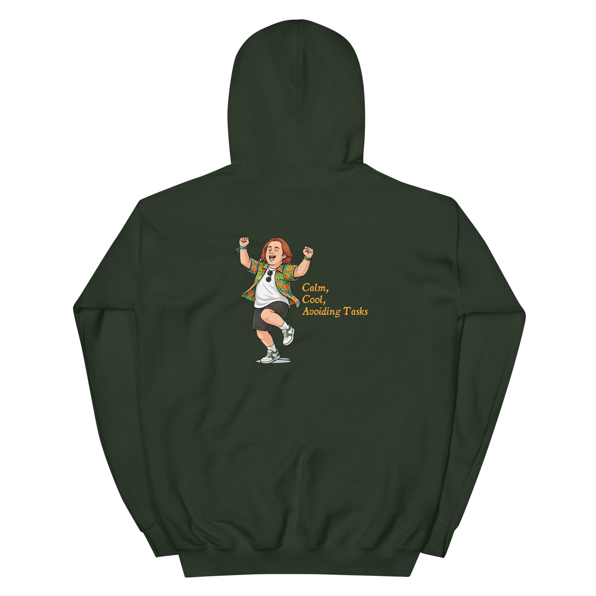 Lewis Capaldi Hoodie - Calm Cool Avoiding Tasks - Funny Quotes Unisex Sweatshirt alcyone213k