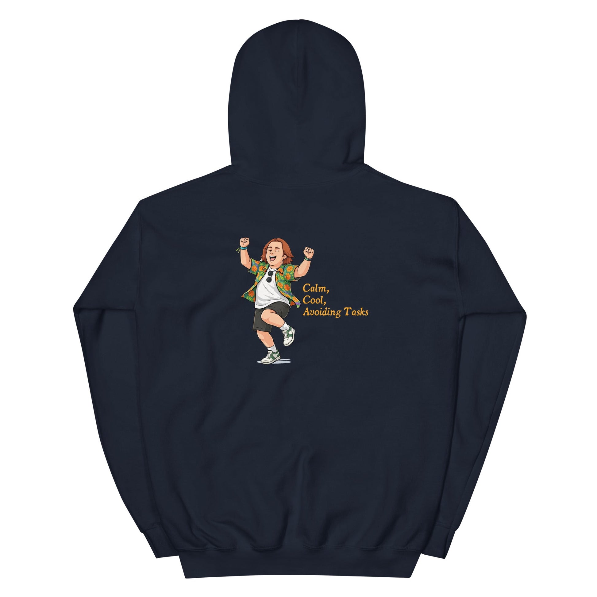 Lewis Capaldi Hoodie - Calm Cool Avoiding Tasks - Funny Quotes Unisex Sweatshirt alcyone213k