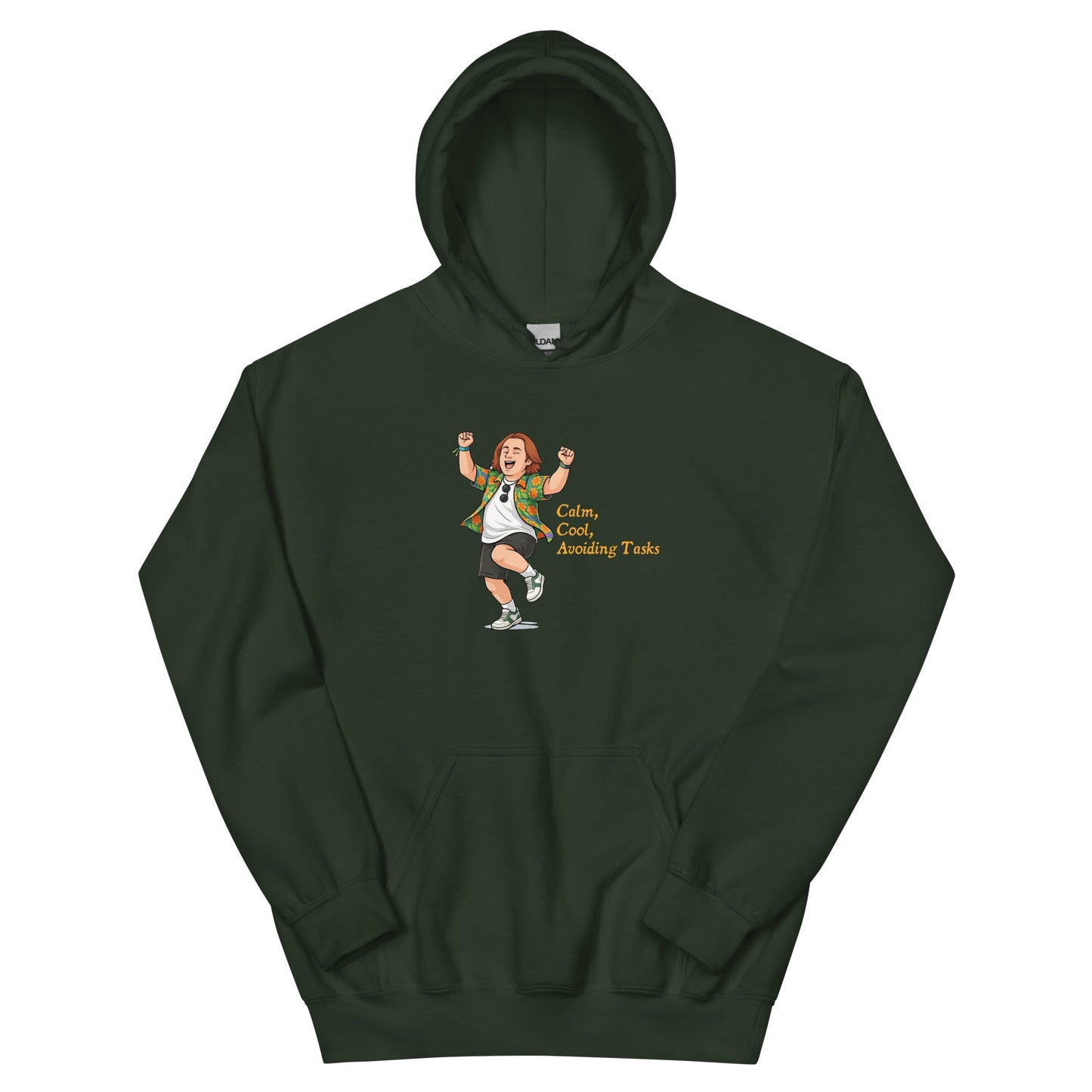 Lewis Capaldi Hoodie - Calm Cool Avoiding Tasks - Funny Quotes Unisex Sweatshirt alcyone213k