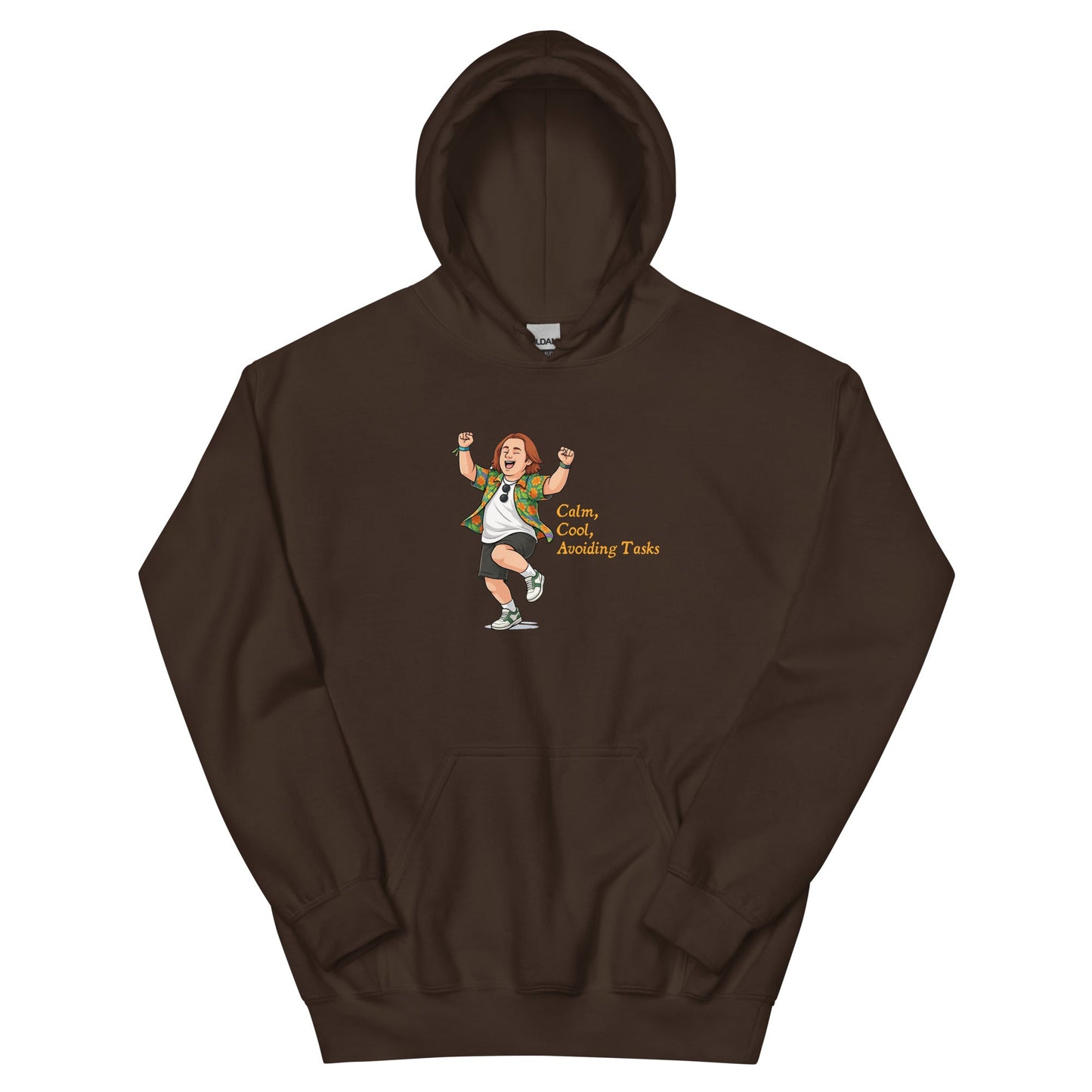 Lewis Capaldi Hoodie - Calm Cool Avoiding Tasks - Funny Quotes Unisex Sweatshirt alcyone213k