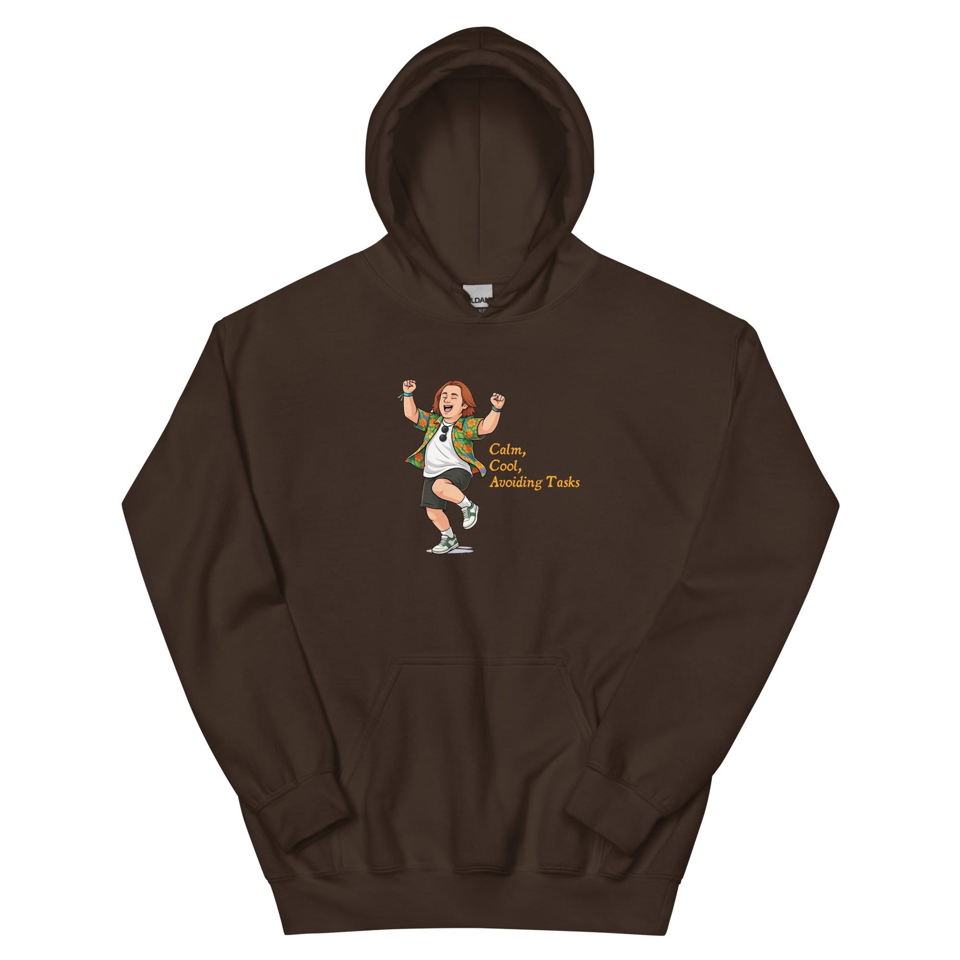Lewis Capaldi Hoodie - Calm Cool Avoiding Tasks - Funny Quotes Unisex Sweatshirt alcyone213k
