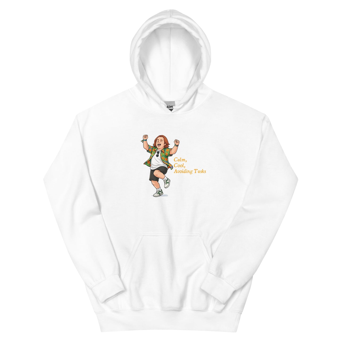 Lewis Capaldi Hoodie - Calm Cool Avoiding Tasks - Funny Quotes Unisex Sweatshirt alcyone213k