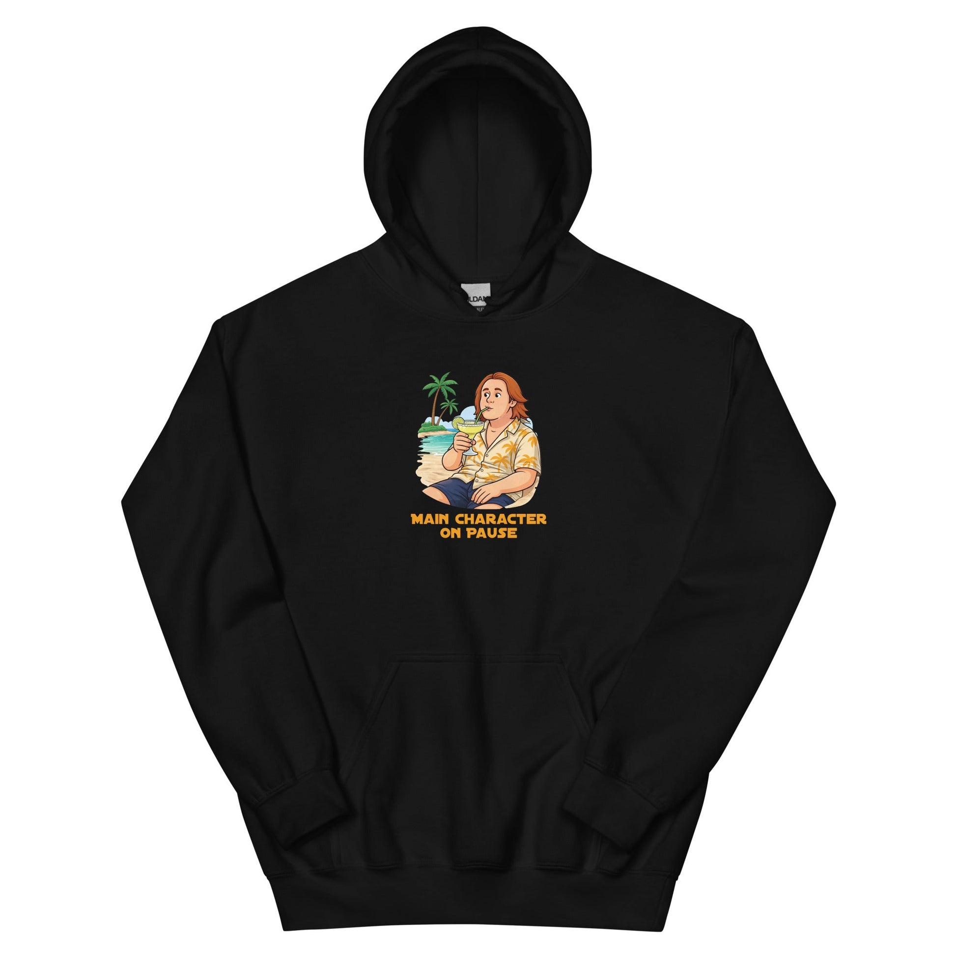 Lewis Capaldi Hoodie - Main Character On Pause Funny Quotes for Unisex Enjoyment alcyone213k