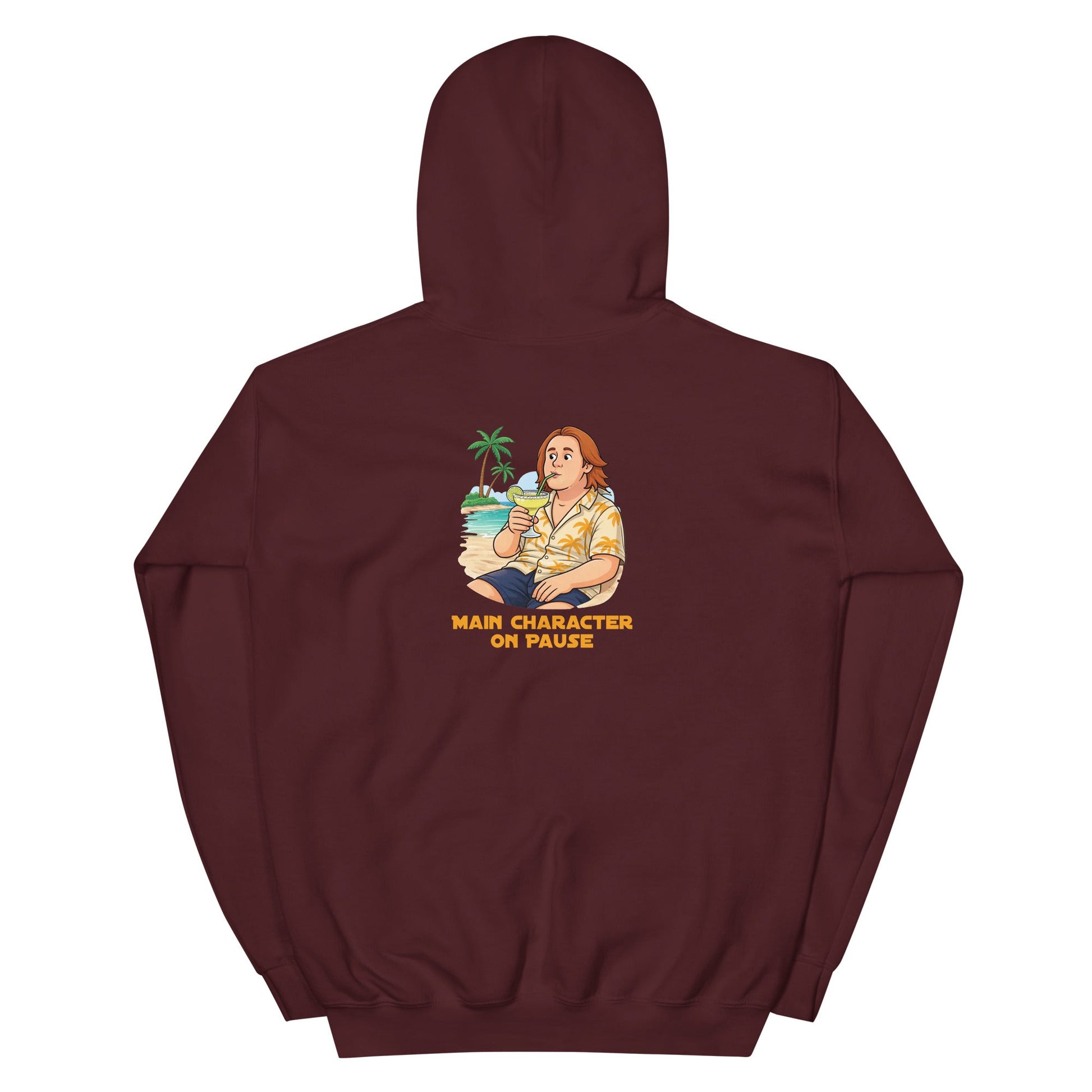 Lewis Capaldi Hoodie - Main Character On Pause Funny Quotes for Unisex Enjoyment alcyone213k