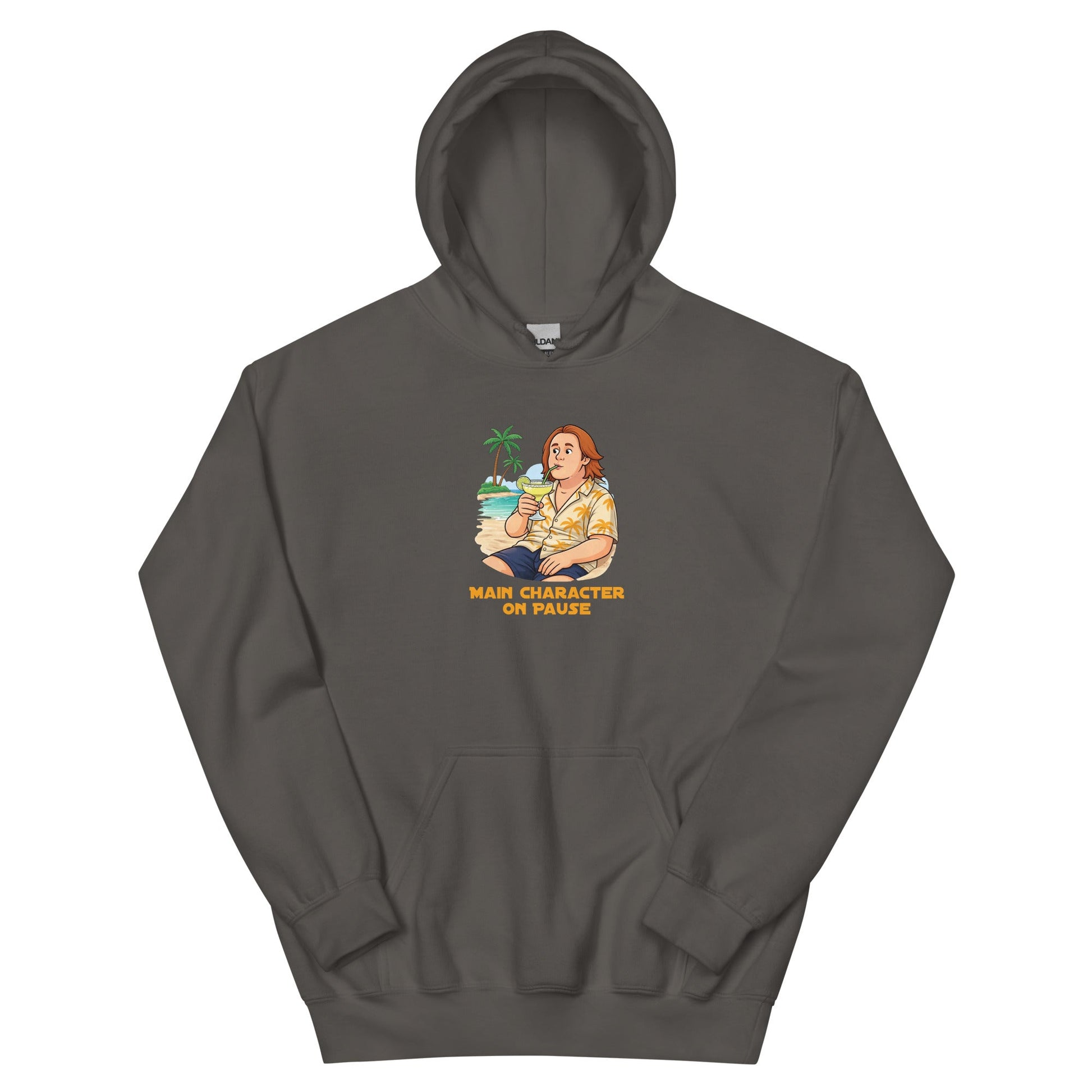 Lewis Capaldi Hoodie - Main Character On Pause Funny Quotes for Unisex Enjoyment alcyone213k