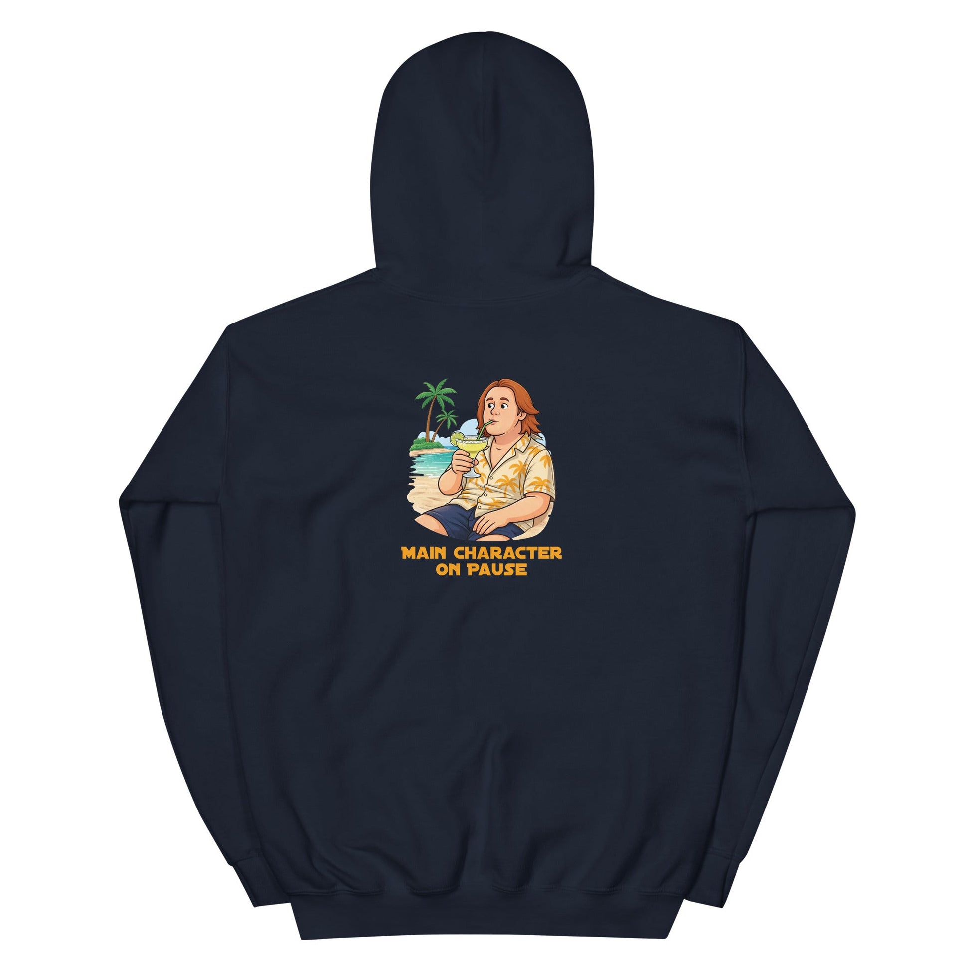 Lewis Capaldi Hoodie - Main Character On Pause Funny Quotes for Unisex Enjoyment alcyone213k