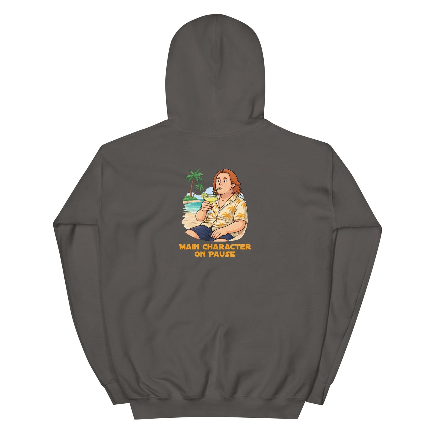 Lewis Capaldi Hoodie - Main Character On Pause Funny Quotes for Unisex Enjoyment alcyone213k