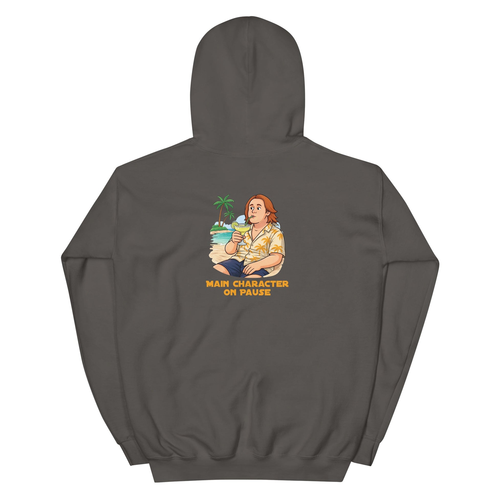 Lewis Capaldi Hoodie - Main Character On Pause Funny Quotes for Unisex Enjoyment alcyone213k