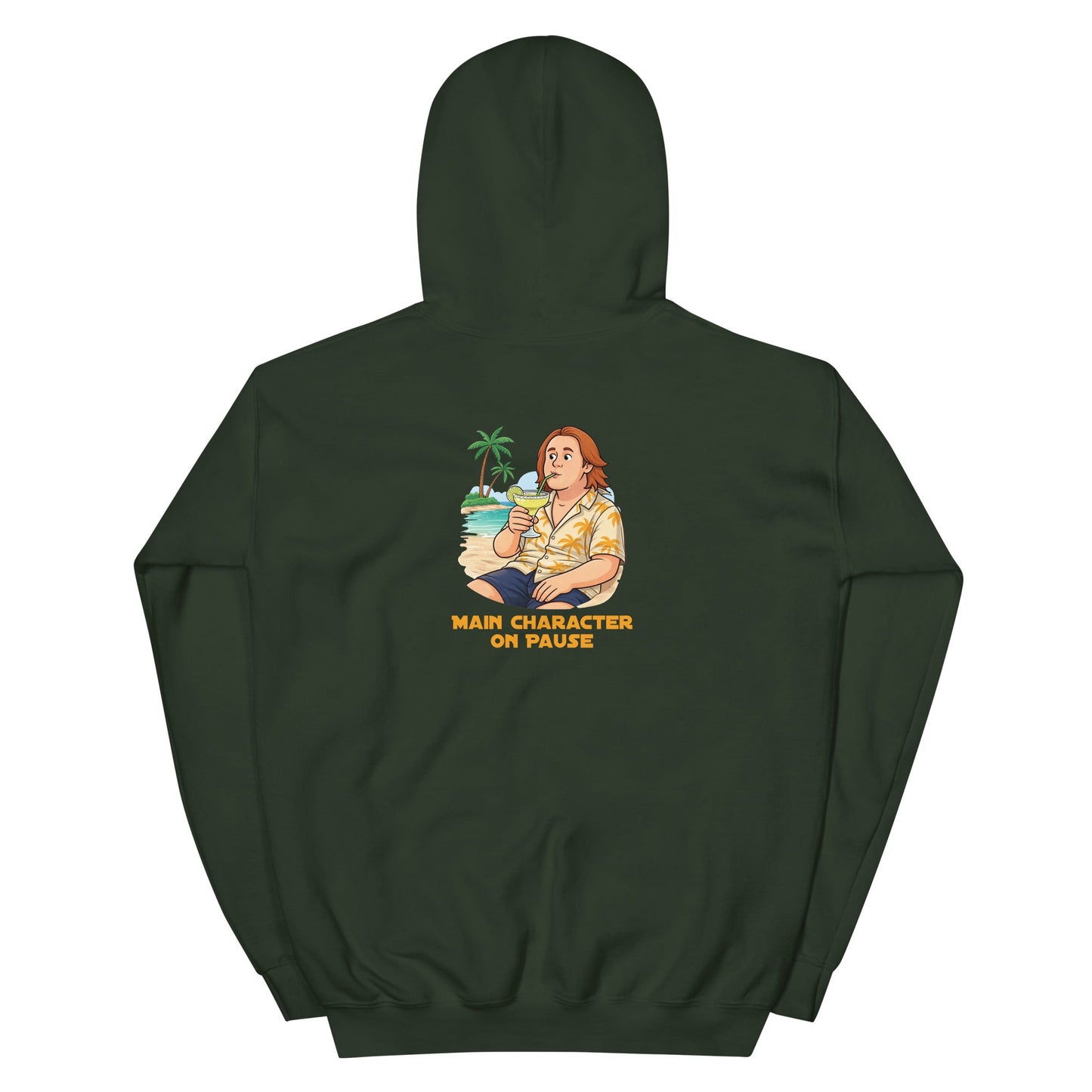 Lewis Capaldi Hoodie - Main Character On Pause Funny Quotes for Unisex Enjoyment alcyone213k