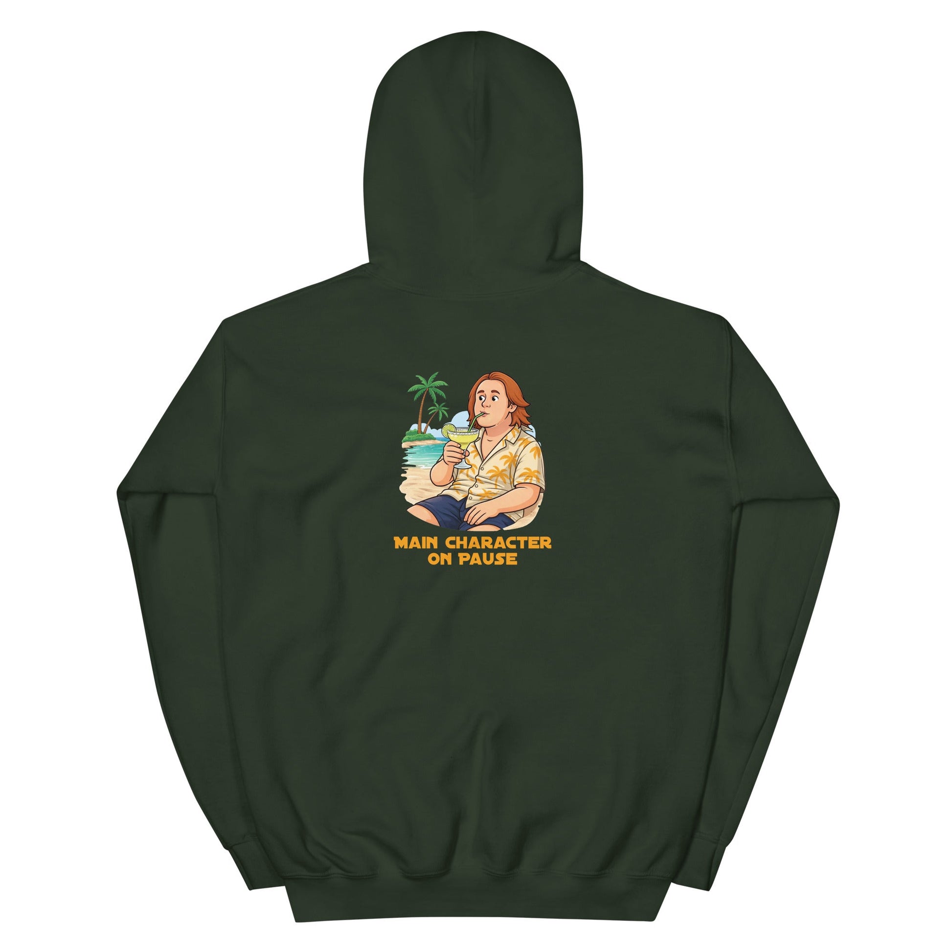 Lewis Capaldi Hoodie - Main Character On Pause Funny Quotes for Unisex Enjoyment alcyone213k