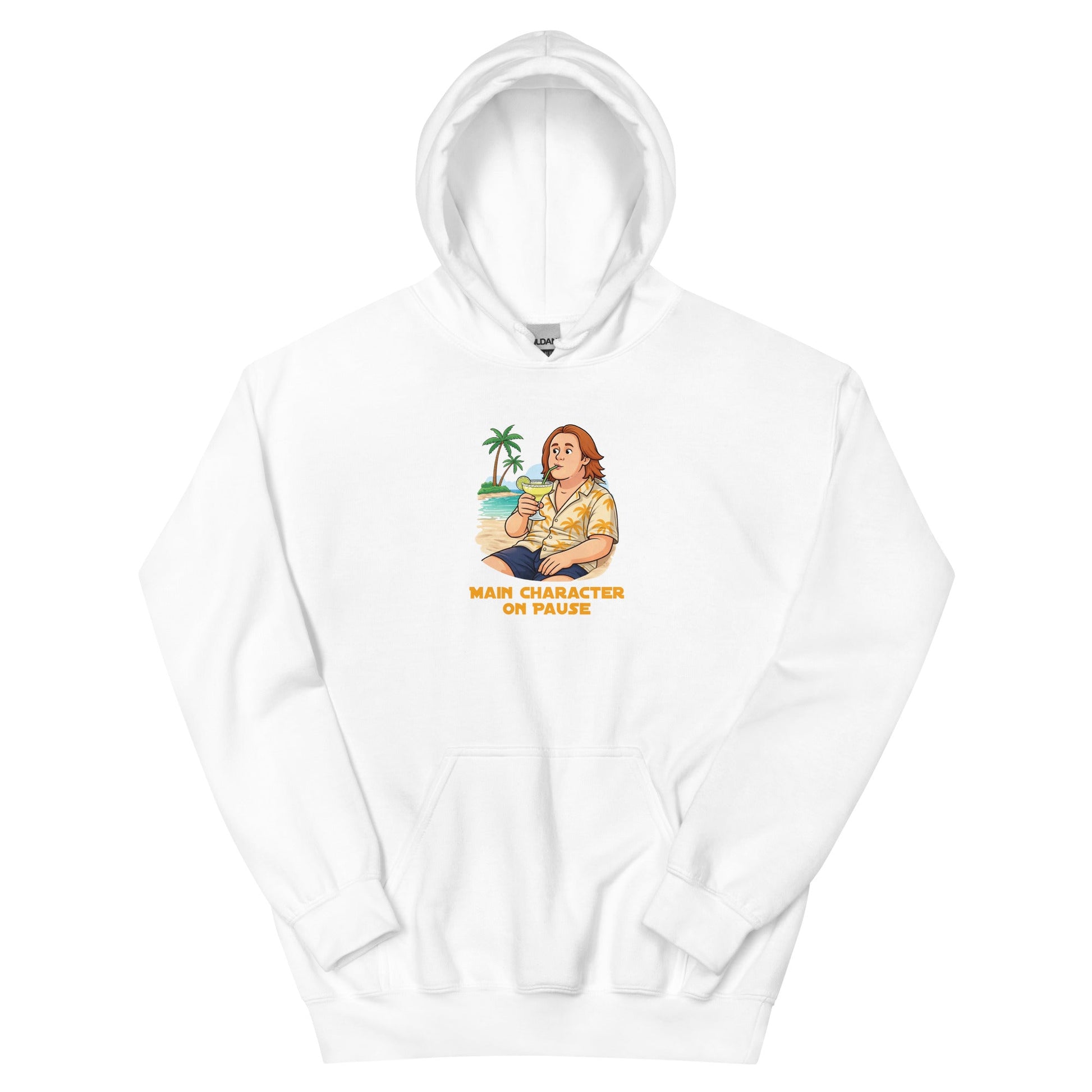 Lewis Capaldi Hoodie - Main Character On Pause Funny Quotes for Unisex Enjoyment alcyone213k