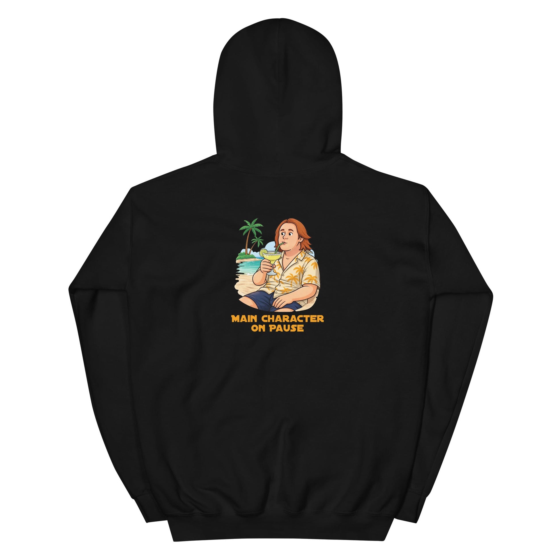 Lewis Capaldi Hoodie - Main Character On Pause Funny Quotes for Unisex Enjoyment alcyone213k