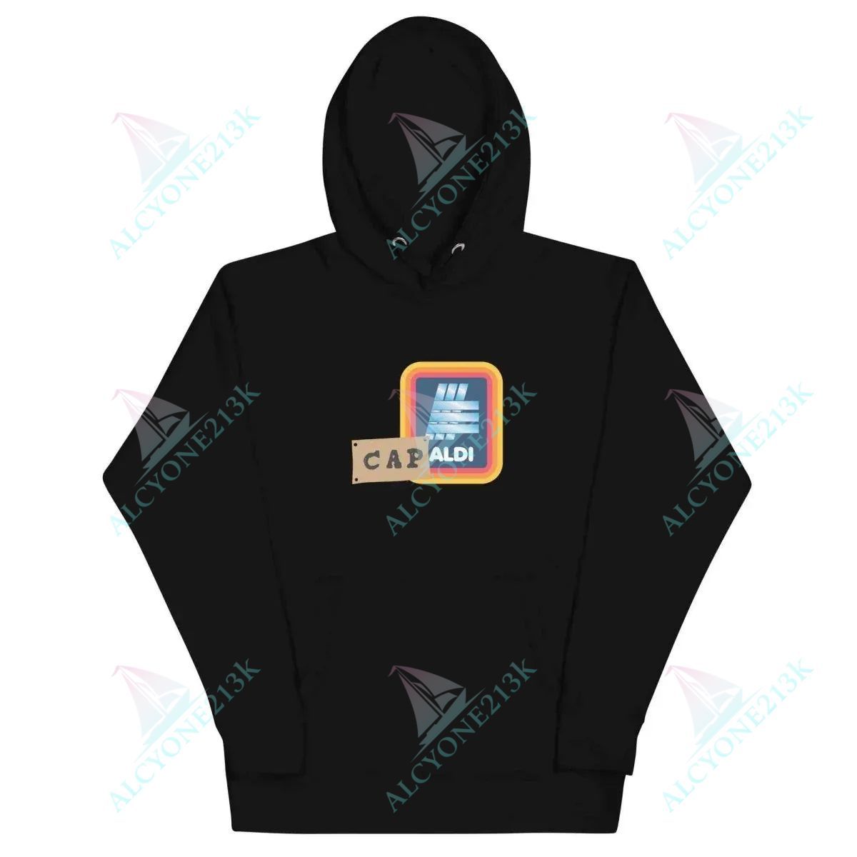 Lewis Capaldi Hoodie - Unisex 'Capaldi On A Aldi' Graphic Sweatshirt for True Fans alcyone213k